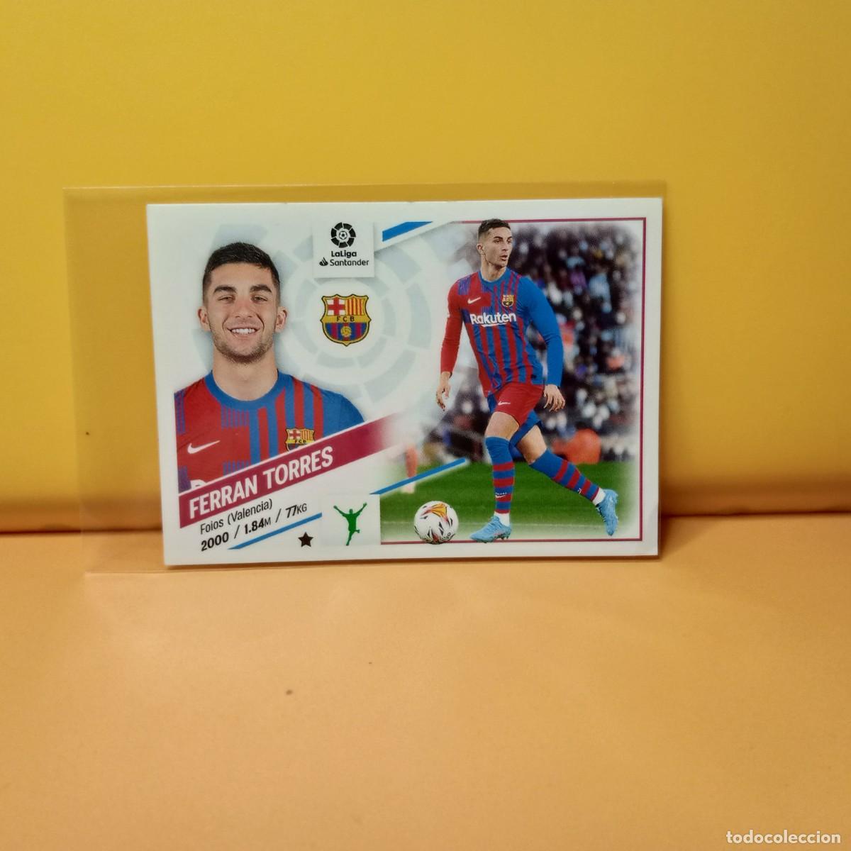 Cromos de f&uacute;tbol: EDICIONES ESTE 2022 2023 22 23 F.C BARCELONA FERRAN TORRES 19