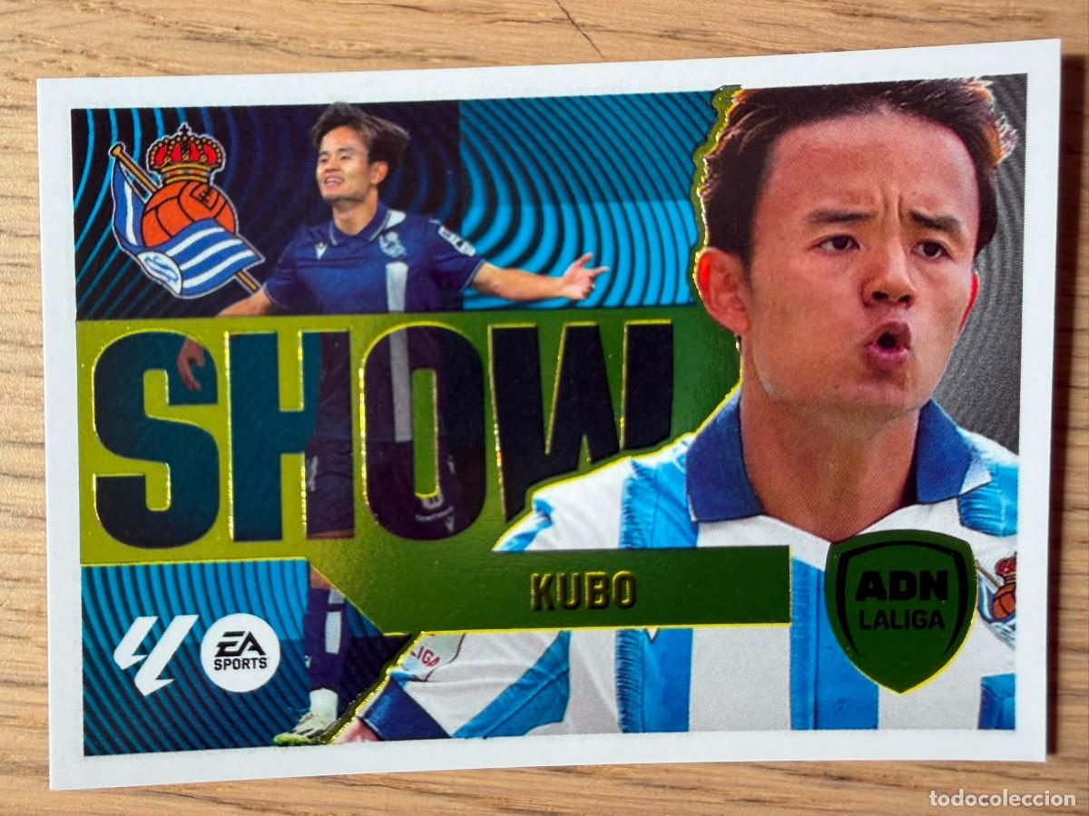 Cromos de f&uacute;tbol: 7 ADN LIGA SHOW KUBO REAL SOCIEDAD 24 25 2024 2025 LIGA EA SPORTS COLECCIONES ESTE SIN PEGAR STICKER