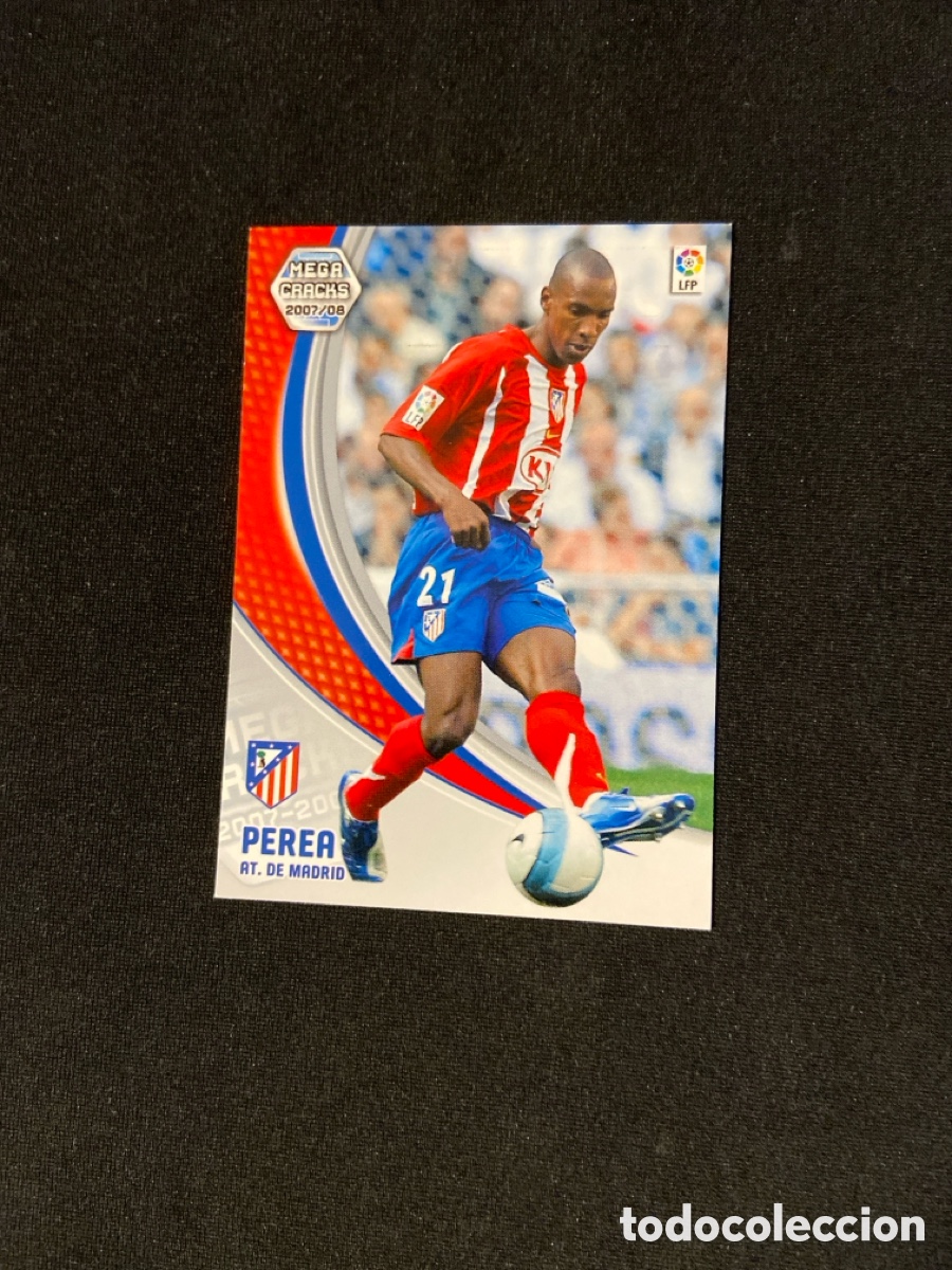 Cromos de f&uacute;tbol: PEREA 40 (ATL&Eacute;TICO MADRID)