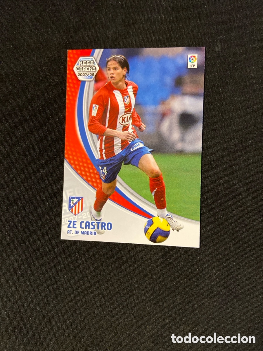 Cromos de f&uacute;tbol: ZE CASTRO 41 (ATL&Eacute;TICO MADRID)