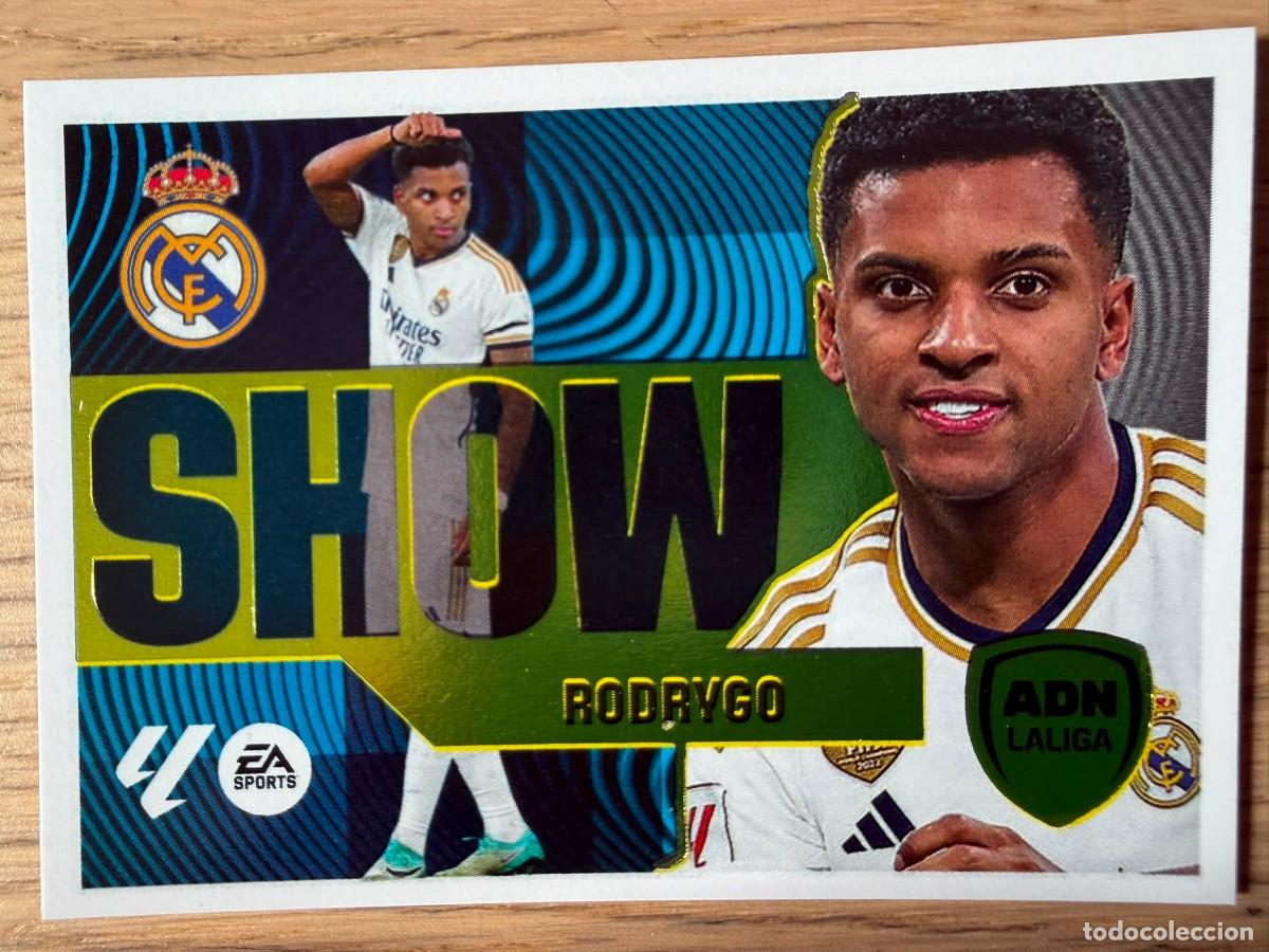 Cromos de f&uacute;tbol: 10 ADN LIGA SHOW RODRYGO REAL MADRID 24 25 2024 2025 LIGA EA SPORTS COLECCIONES ESTE SIN PEGAR