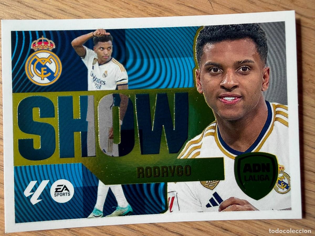 Cromos de f&uacute;tbol: 10 ADN LIGA SHOW RODRYGO REAL MADRID 24 25 2024 2025 LIGA EA SPORTS COLECCIONES ESTE SIN PEGAR