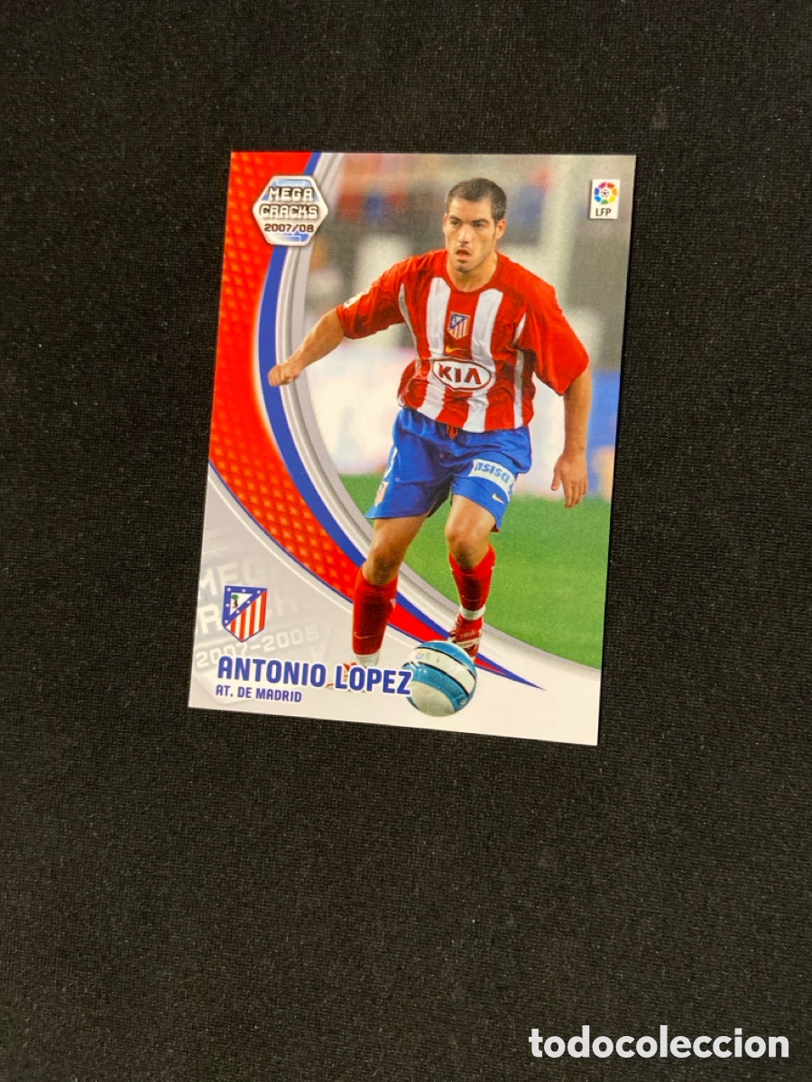 Cromos de f&uacute;tbol: ANTONIO L&Oacute;PEZ 45 (ATL&Eacute;TICO MADRID)