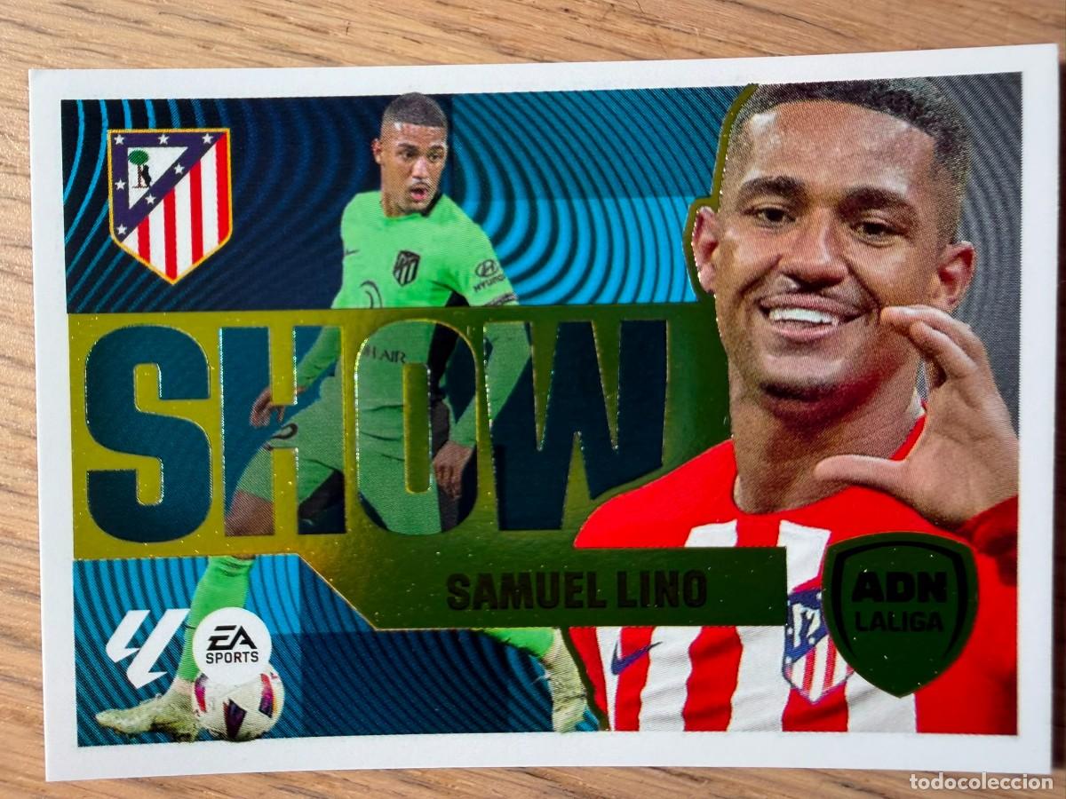 Cromos de f&uacute;tbol: 11 ADN LIGA SHOW LINO ATLETICO MADRID 24 25 2024 2025 LIGA EA SPORTS COLECCIONES ESTE SIN PEGAR
