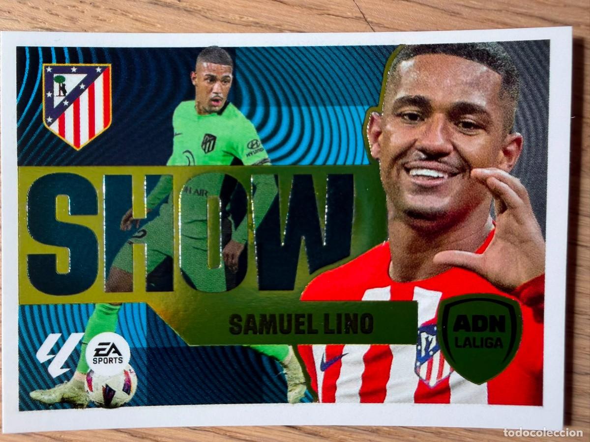 Cromos de f&uacute;tbol: 11 ADN LIGA SHOW LINO ATLETICO MADRID 24 25 2024 2025 LIGA EA SPORTS COLECCIONES ESTE SIN PEGAR