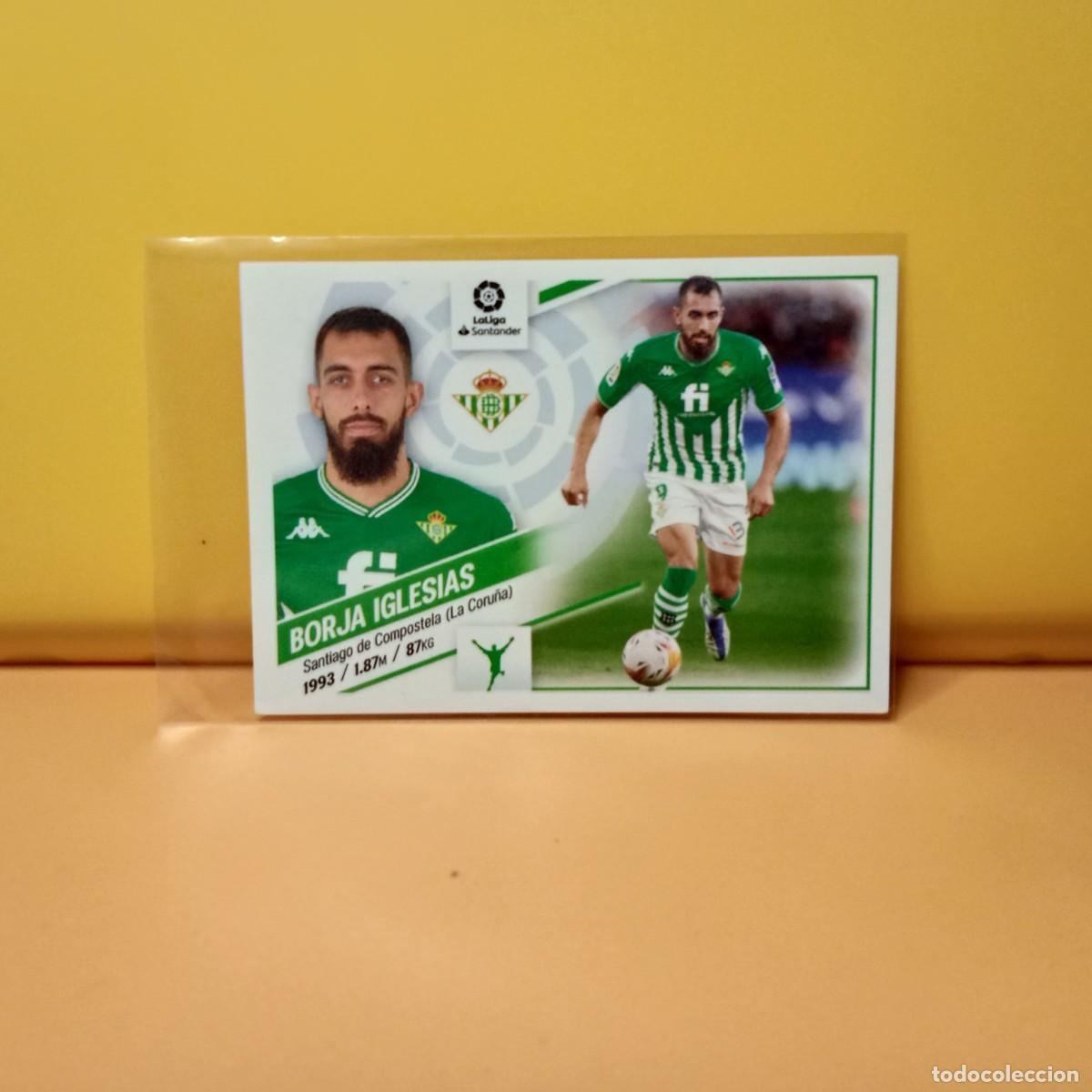 Cromos de f&uacute;tbol: EDICIONES ESTE 2022 2023 22 23 REAL BETIS BORJA IGLESIAS 19