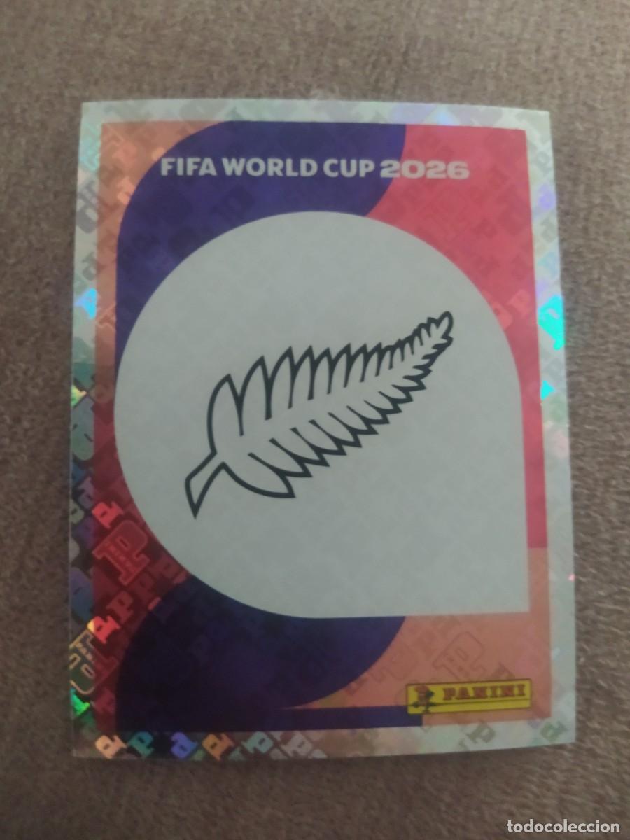 Cromos de f&uacute;tbol: NZL 01 NZL1 ESCUDO 1 Nueva Zelanda Mundial 2026 Panini