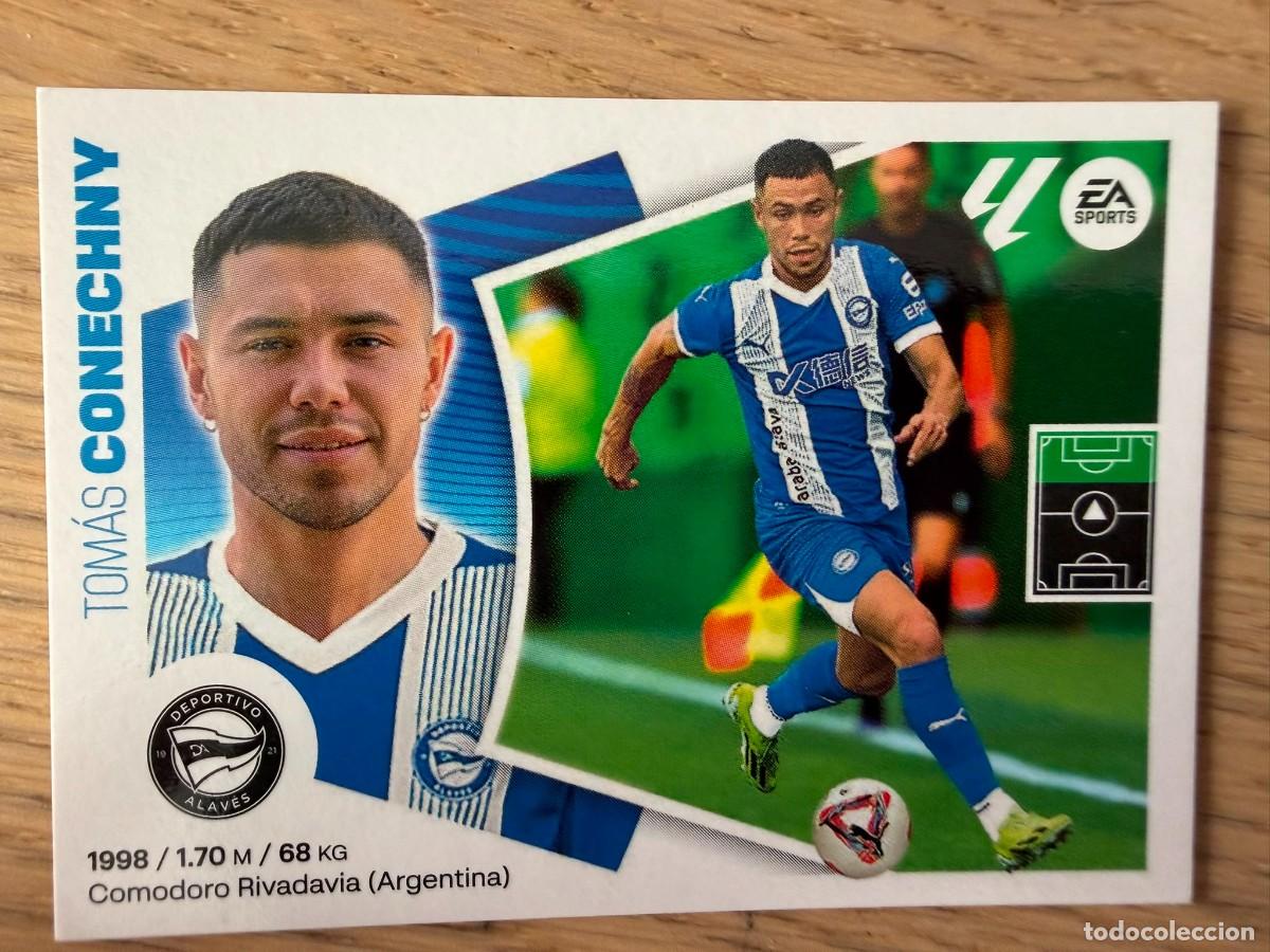 Cromos de Futebol: 18 BIS CONECHNY COLOCA ALAVES 24 25 2024 2025 LIGA EA SPORTS COLECCIONES ESTE SIN PEGAR STICKER