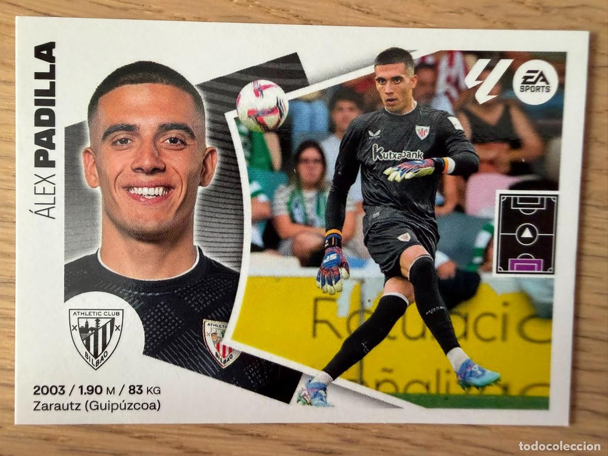 Cromos de Futebol: 4 BIS PADILLA COLOCA ATHLETIC BILBAO 24 25 2024 2025 LIGA EA SPORTS COLECCIONES ESTE SIN PEGAR