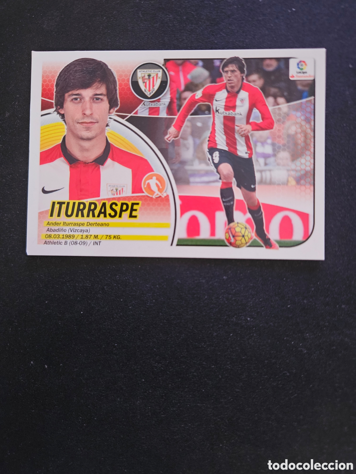 Cromos de Futebol: ITURRASPE N&ordm; 10A ATHLETIC CLUB &ndash; LIGA ESTE 2016-17 PANINI