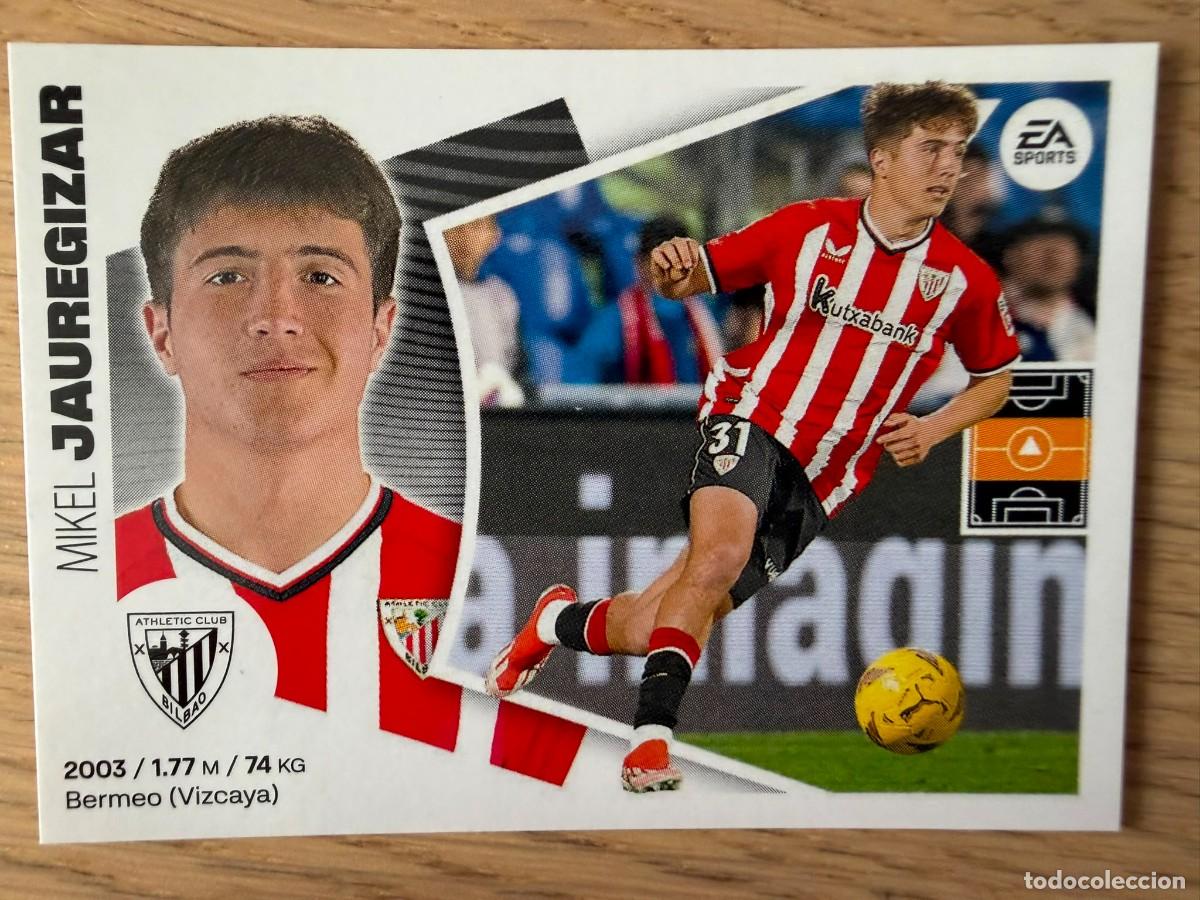 Cromos de Futebol: 15 BIS JAUREGIZAR COLOCA ATHLETIC BILBAO 24 25 2024 2025 LIGA EA SPORTS COLECCIONES ESTE SIN PEGAR