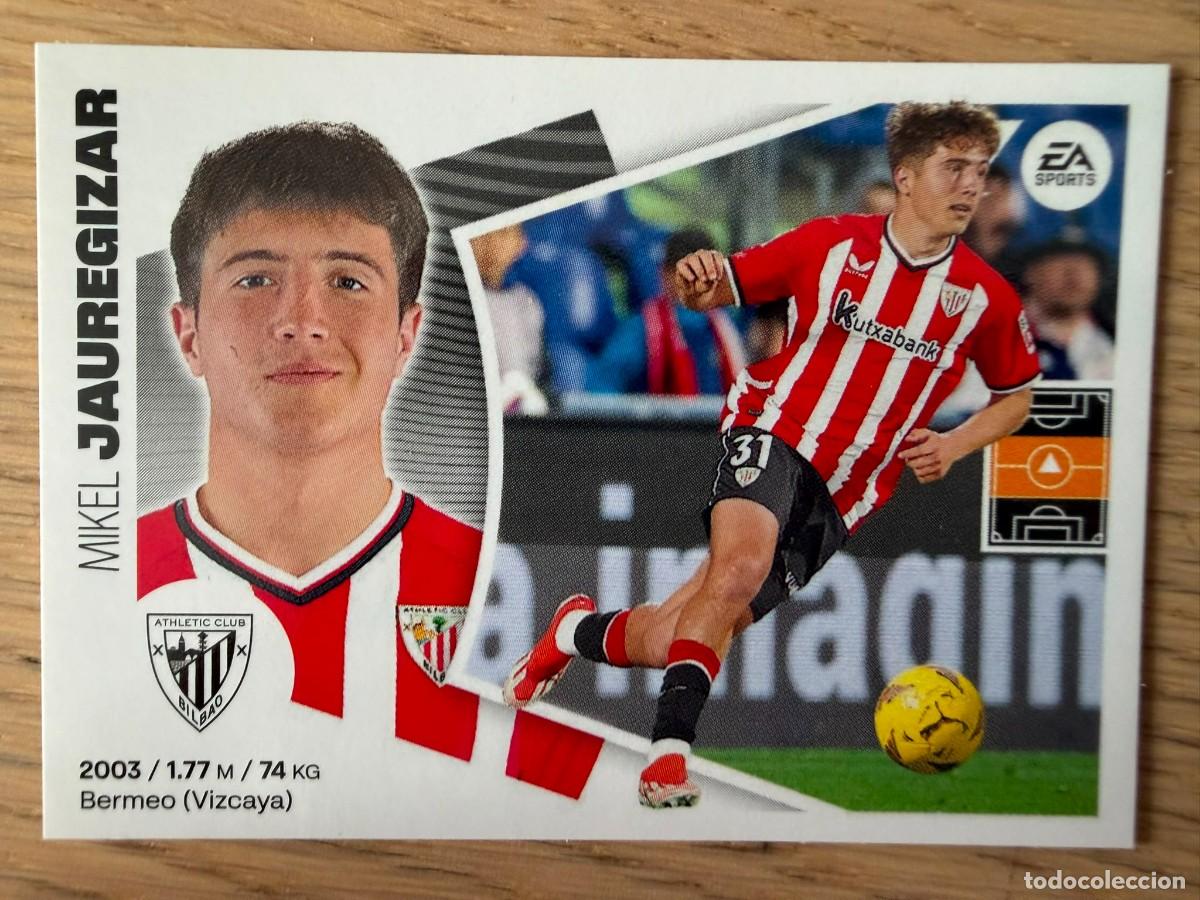 Cromos de f&uacute;tbol: 15 BIS JAUREGIZAR COLOCA ATHLETIC BILBAO 24 25 2024 2025 LIGA EA SPORTS COLECCIONES ESTE SIN PEGAR