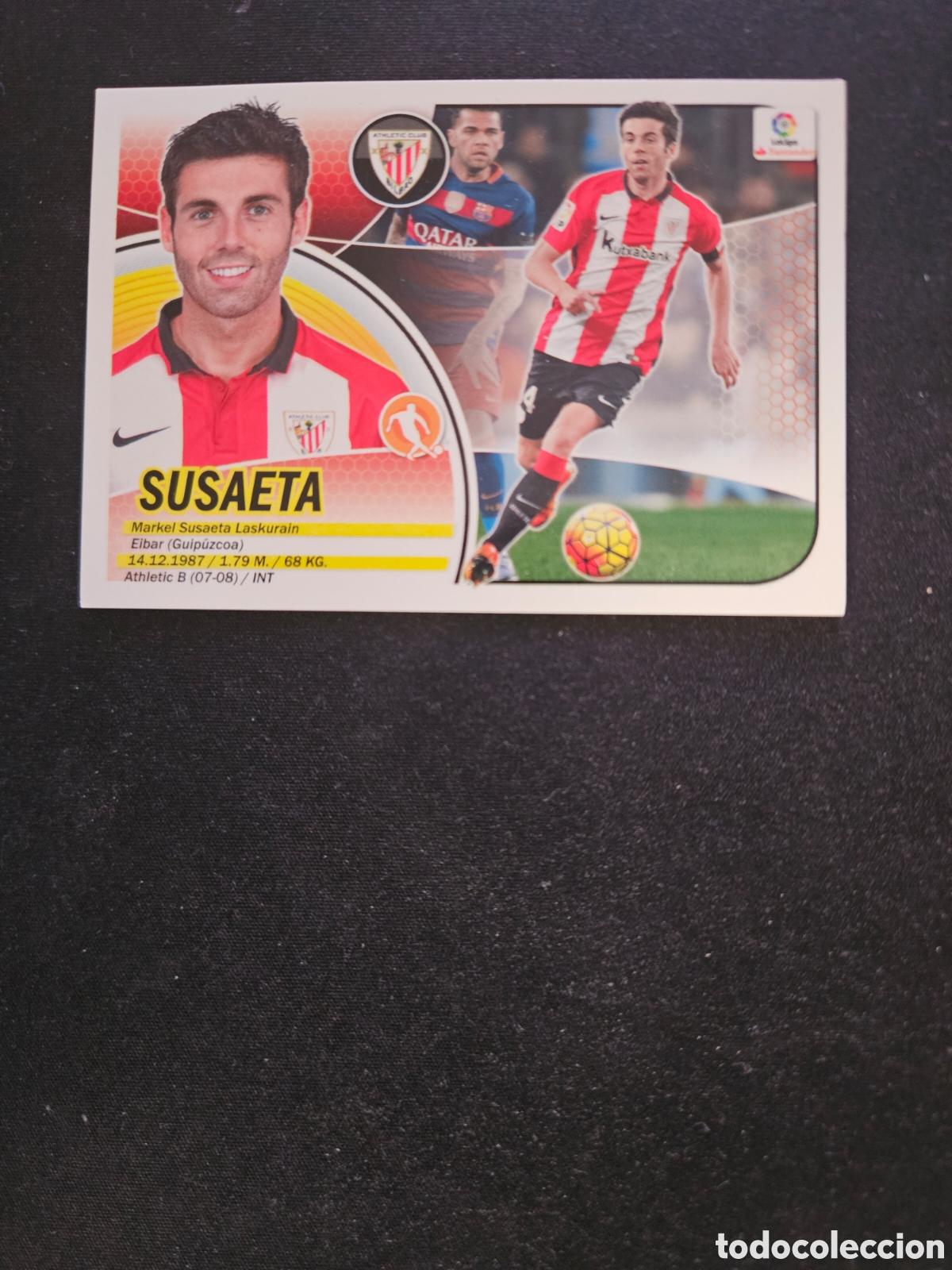 Cromos de f&uacute;tbol: SUSAETA N&ordm; 12 ATHLETIC CLUB &ndash; LIGA ESTE 2016-17 PANINI