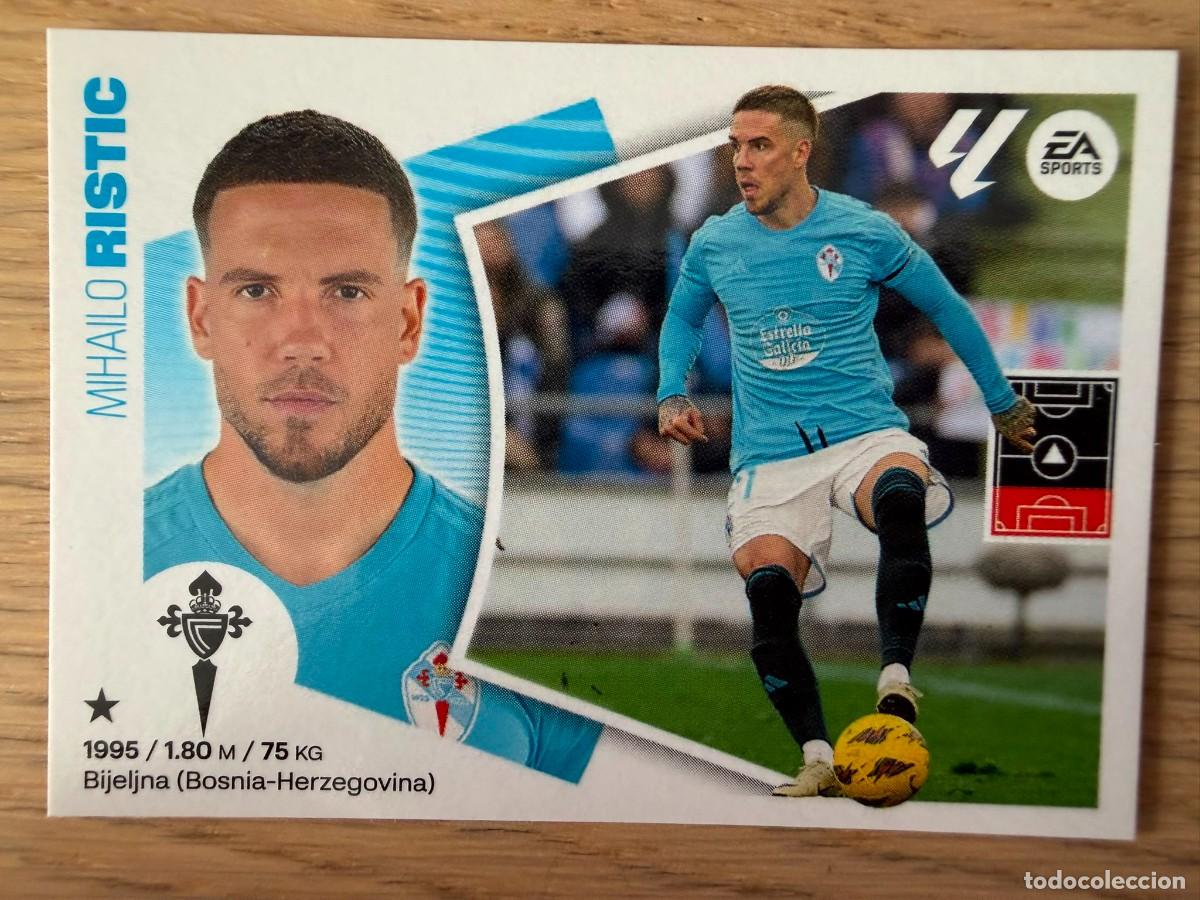 Cromos de f&uacute;tbol: 10 BIS RISTIC COLOCA CELTA VIGO 24 25 2024 2025 LIGA EA SPORTS COLECCIONES ESTE SIN PEGAR STICKER