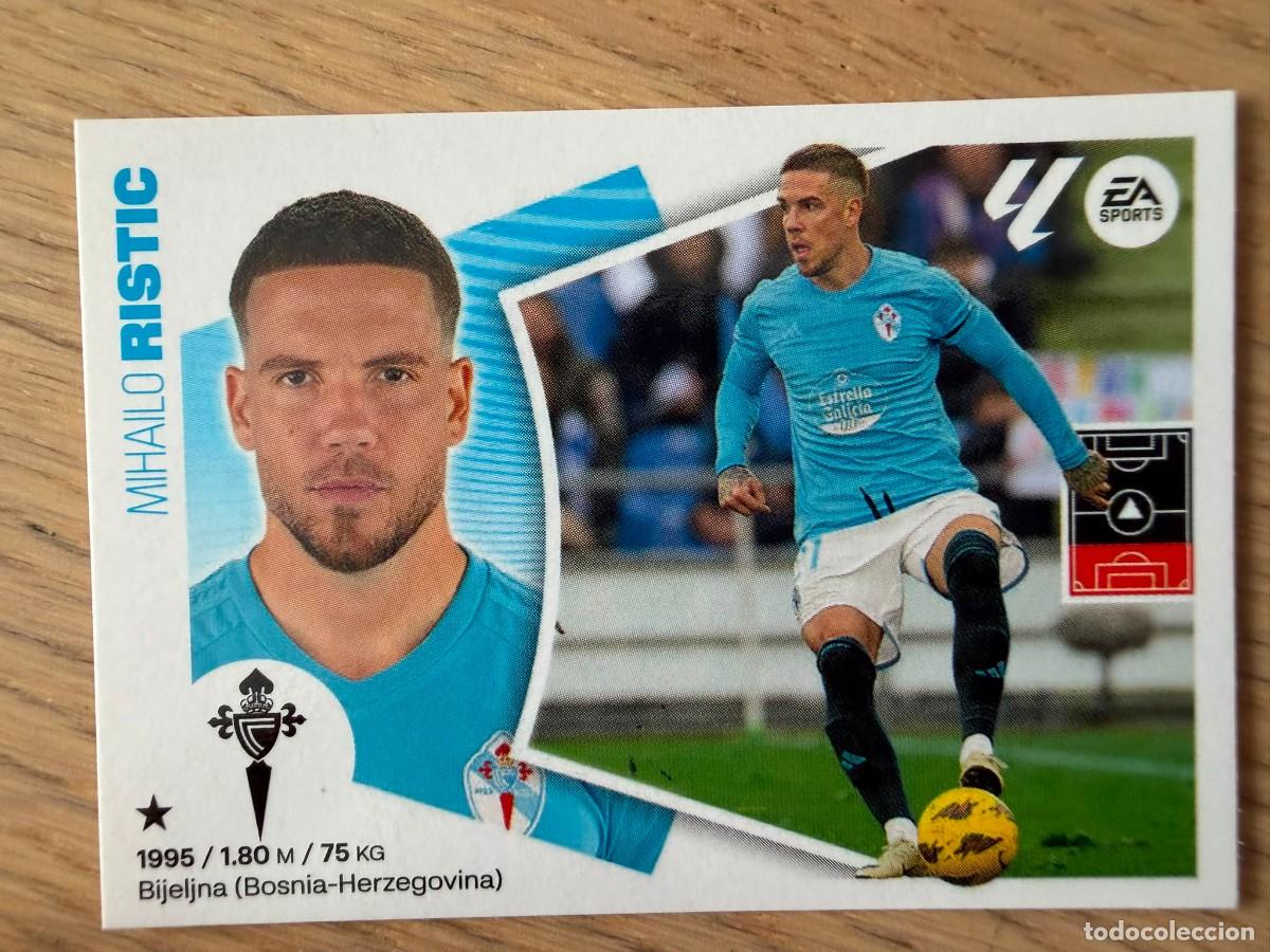 Cromos de f&uacute;tbol: 10 BIS RISTIC COLOCA CELTA VIGO 24 25 2024 2025 LIGA EA SPORTS COLECCIONES ESTE SIN PEGAR STICKER