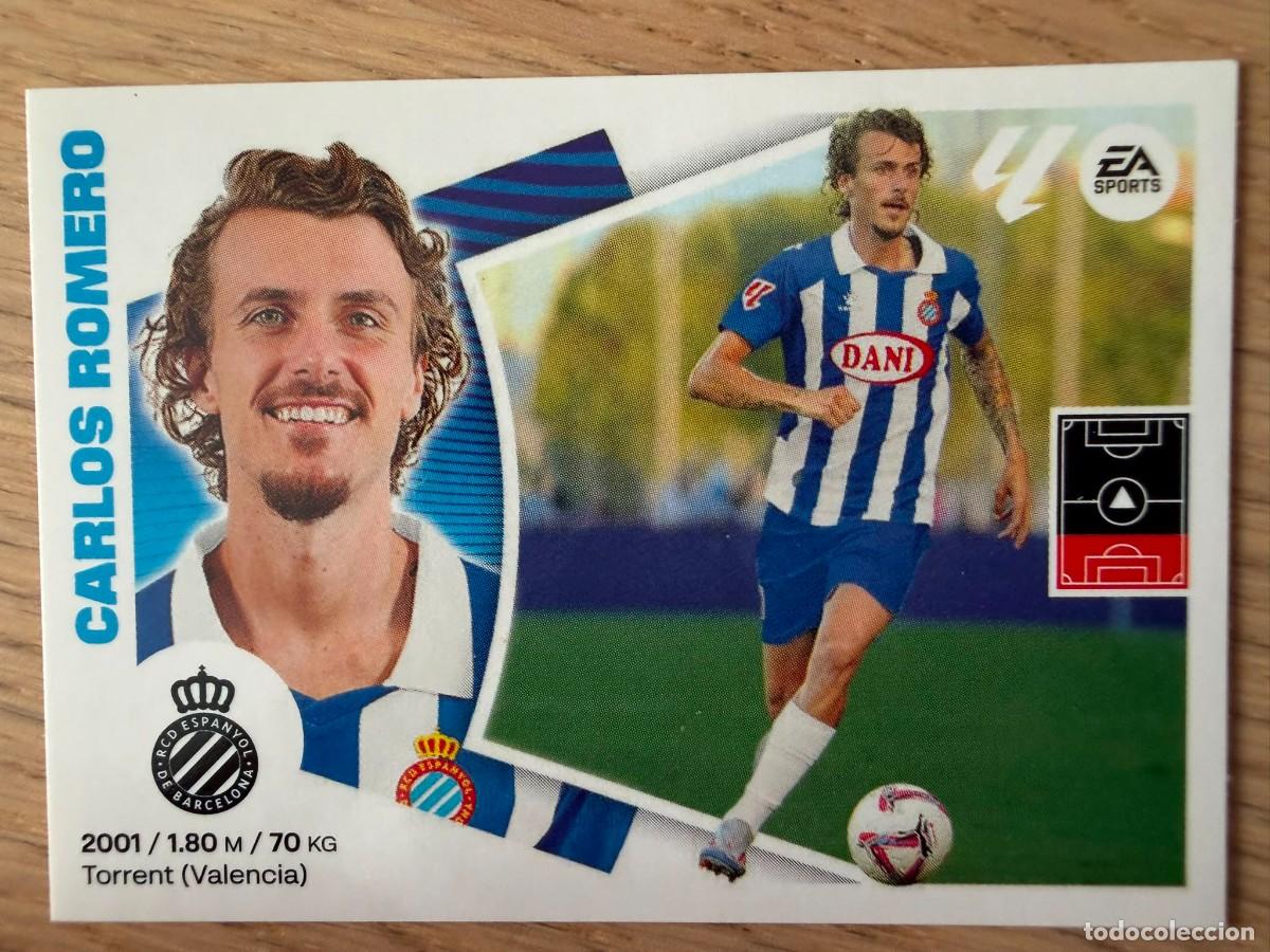 Cromos de f&uacute;tbol: 10 BIS CARLOS ROMERO COLOCA ESPANYOL 24 25 2024 2025 LIGA EA SPORTS COLECCIONES ESTE SIN PEGAR