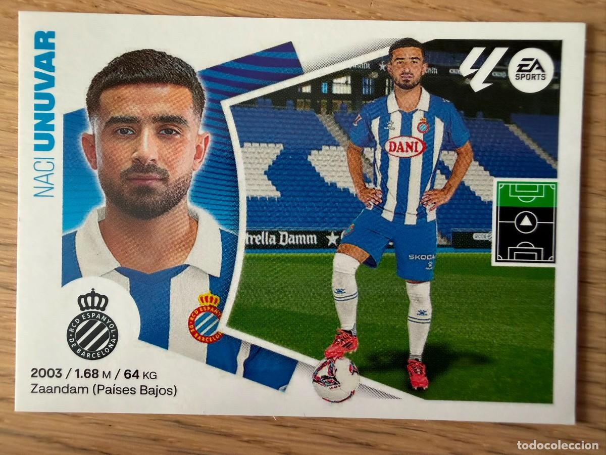 Cromos de f&uacute;tbol: 18 BIS UNUVAR COLOCA ESPANYOL 24 25 2024 2025 LIGA EA SPORTS COLECCIONES ESTE SIN PEGAR STICKER