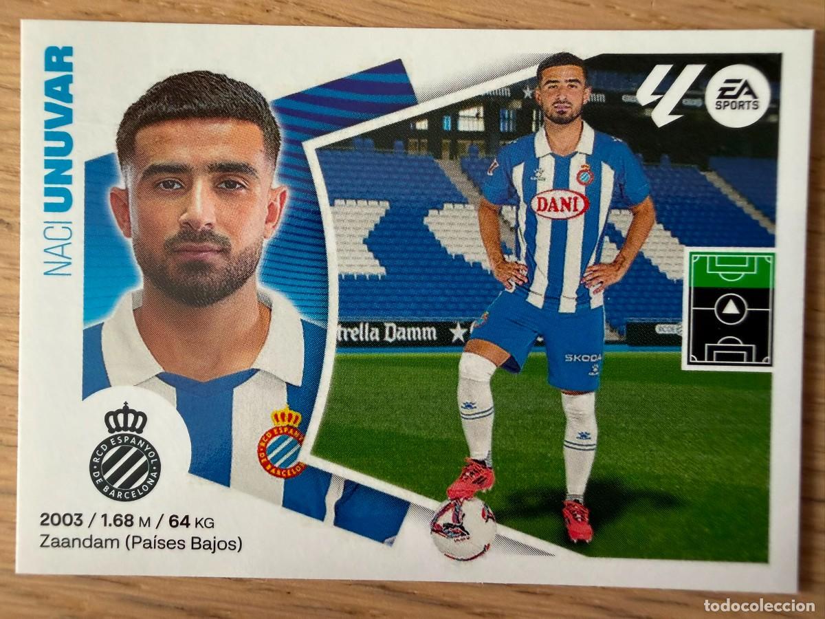 Cromos de f&uacute;tbol: 18 BIS UNUVAR COLOCA ESPANYOL 24 25 2024 2025 LIGA EA SPORTS COLECCIONES ESTE SIN PEGAR STICKER