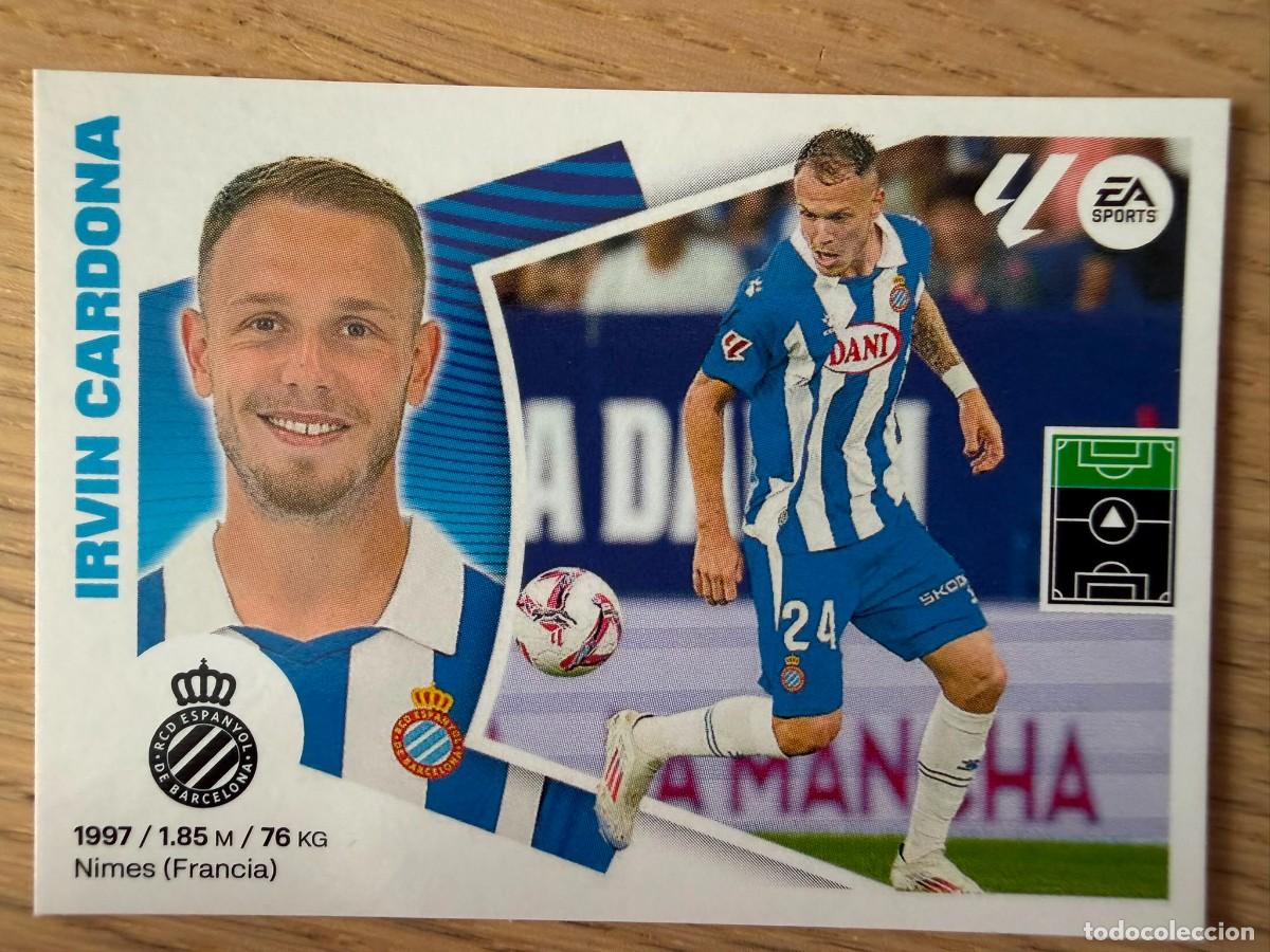 Cromos de f&uacute;tbol: 19 BIS CARDONA COLOCA ESPANYOL 24 25 2024 2025 LIGA EA SPORTS COLECCIONES ESTE SIN PEGAR STICKER