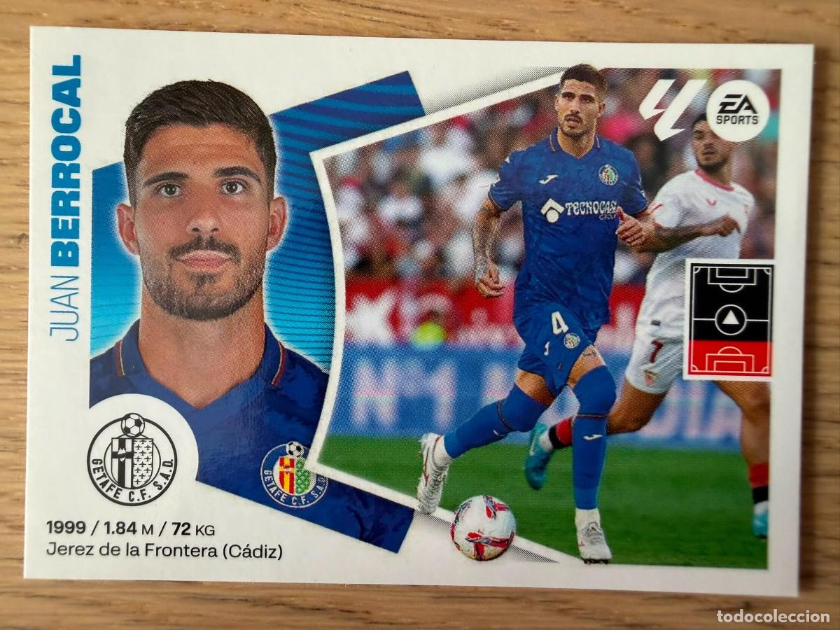 Cromos de f&uacute;tbol: 10 BIS BERROCAL COLOCA GETAFE 24 25 2024 2025 LIGA EA SPORTS COLECCIONES ESTE SIN PEGAR STICKER