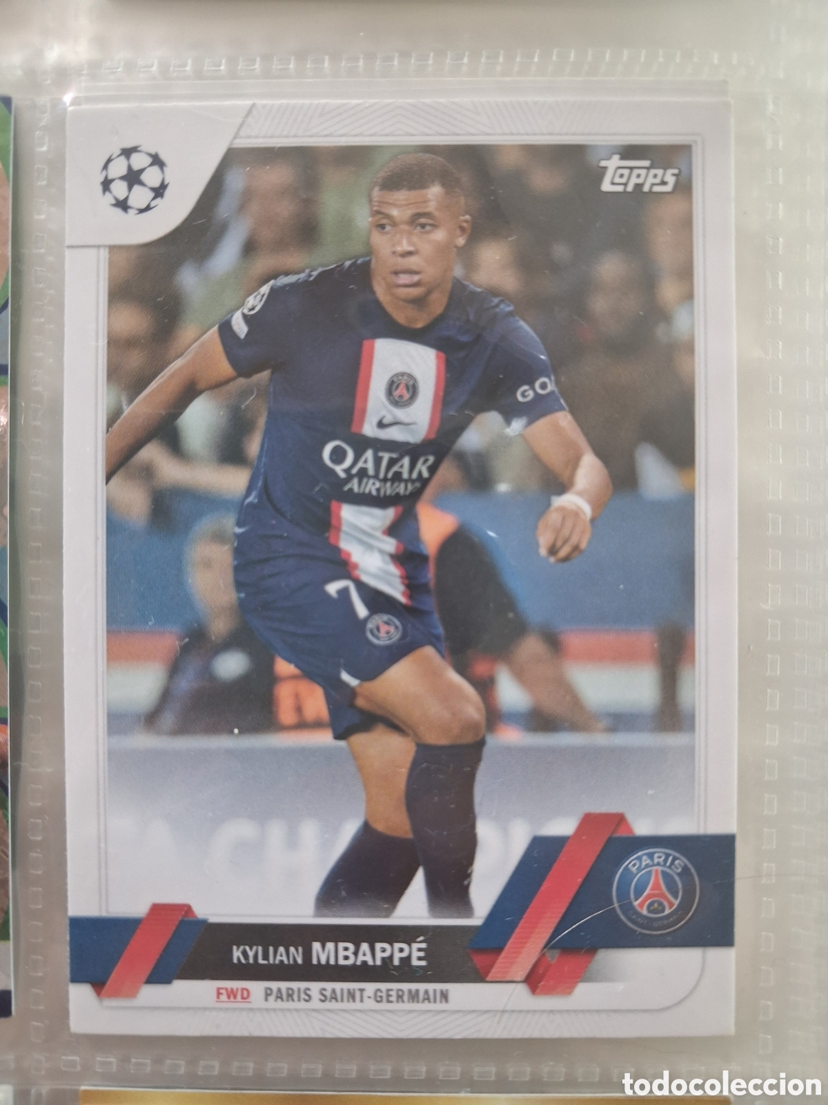 Cromos de f&uacute;tbol: 100 KYLIAN MBAPPE TOPPS CHROME PARIS SAINT GERMAIN PSG 2022 2023 22 23
