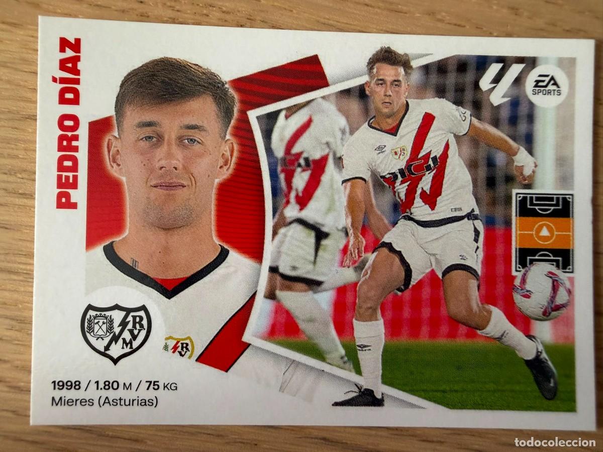 Cromos de f&uacute;tbol: 14 BIS PEDRO DIAZ COLOCA RAYO 24 25 2024 2025 LIGA EA SPORTS COLECCIONES ESTE SIN PEGAR STICKER