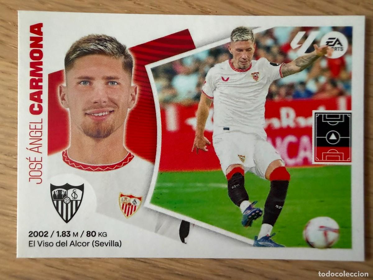Cromos de f&uacute;tbol: 12 BIS CARMONA COLOCA SEVILLA 24 25 2024 2025 LIGA EA SPORTS COLECCIONES ESTE SIN PEGAR STICKER