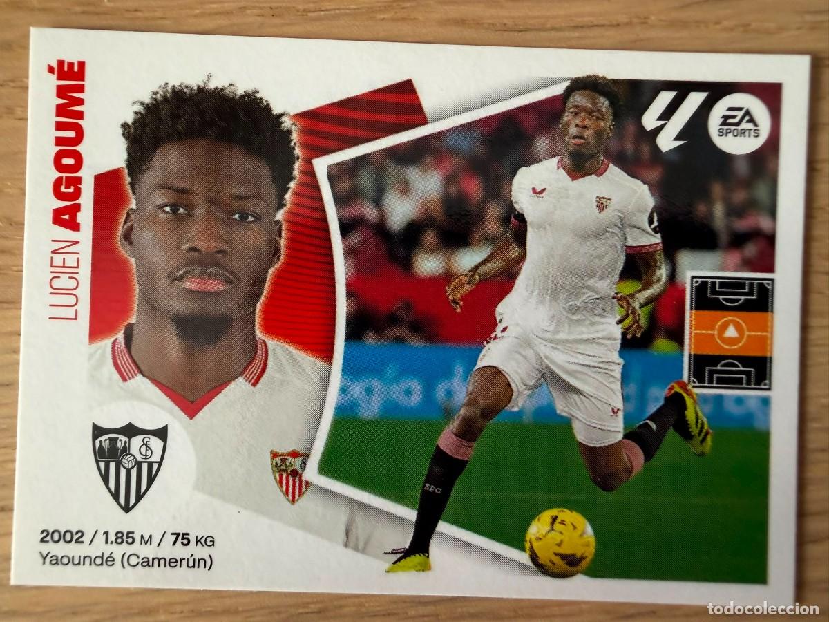 Cromos de f&uacute;tbol: 14 BIS AGOUME COLOCA SEVILLA 24 25 2024 2025 LIGA EA SPORTS COLECCIONES ESTE SIN PEGAR STICKER