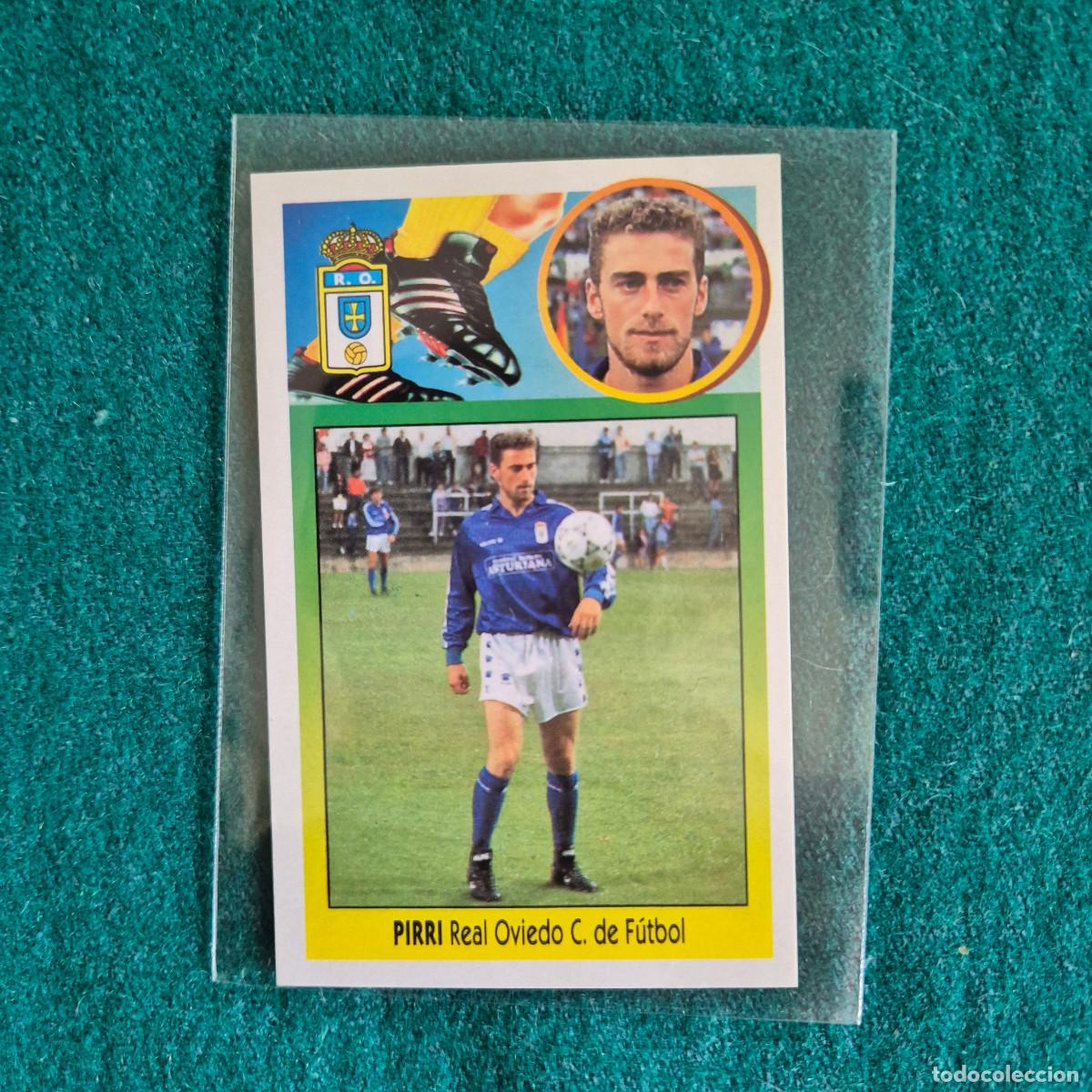 Fu&szlig;ball-Sticker: PIRRI ( Oviedo ) ESTE 93/94 (cromo adhesivo)