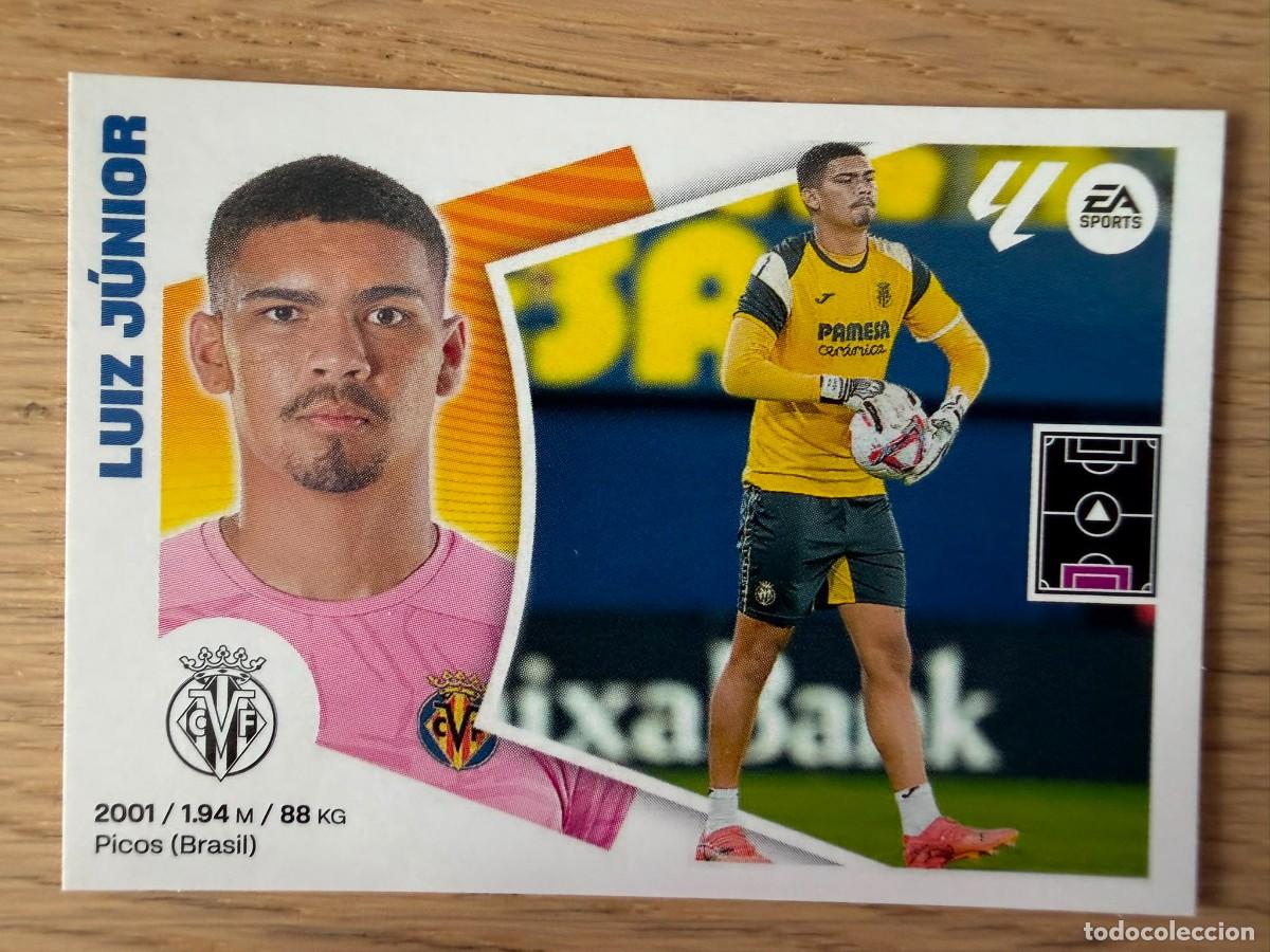 Cromos de f&uacute;tbol: 3 BIS LUIZ JUNIOR COLOCA VILLARREAL 24 25 2024 2025 LIGA EA SPORTS COLECCIONES ESTE SIN PEGAR