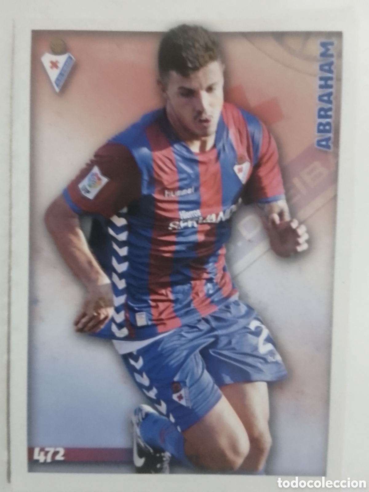 Cromos de f&uacute;tbol: Mundicromo 2015 n&deg; 472 Abraham &bull; Eibar.
