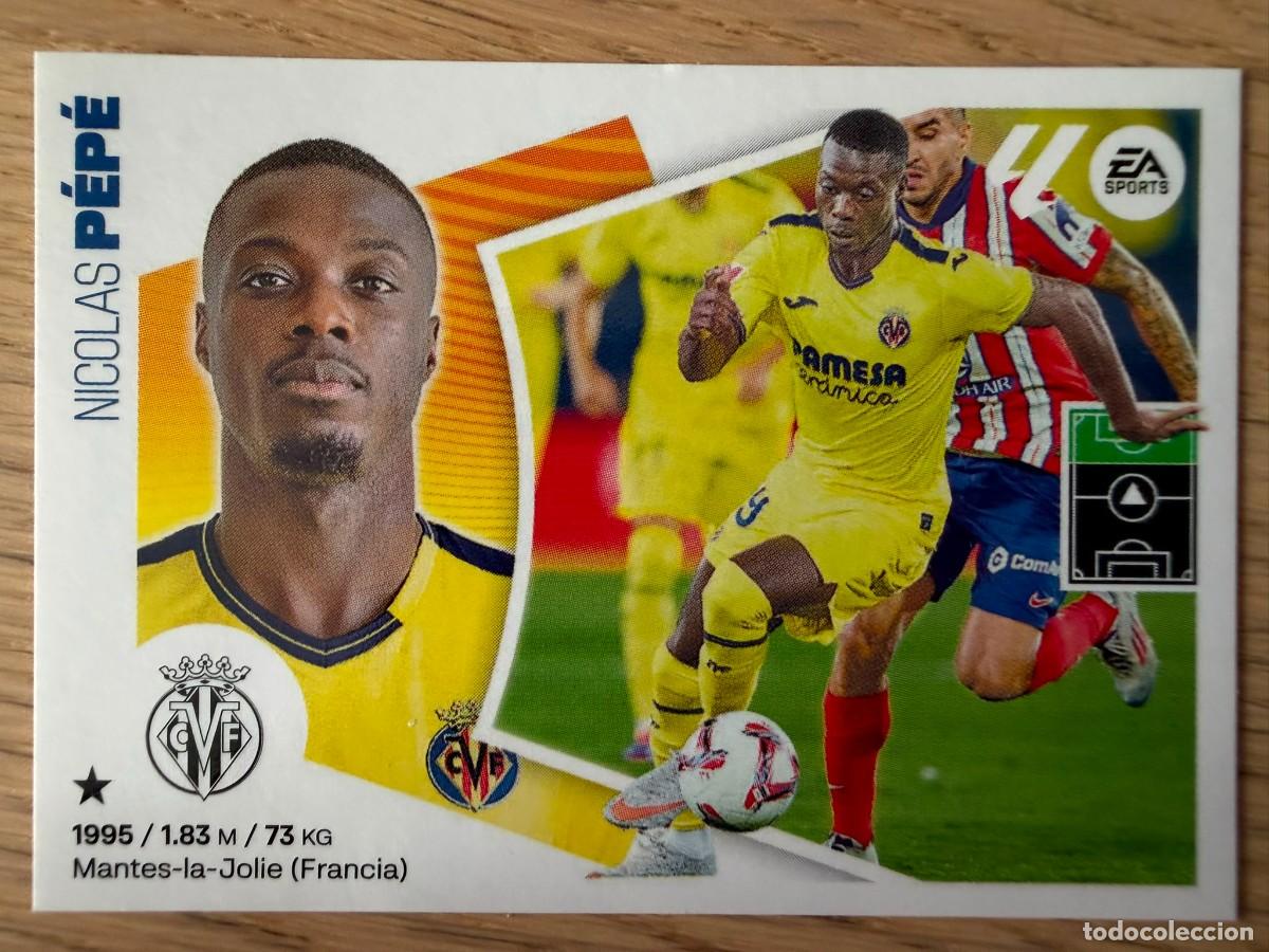 Cromos de f&uacute;tbol: 20 BIS PEPE COLOCA VILLARREAL 24 25 2024 2025 LIGA EA SPORTS COLECCIONES ESTE SIN PEGAR STICKER