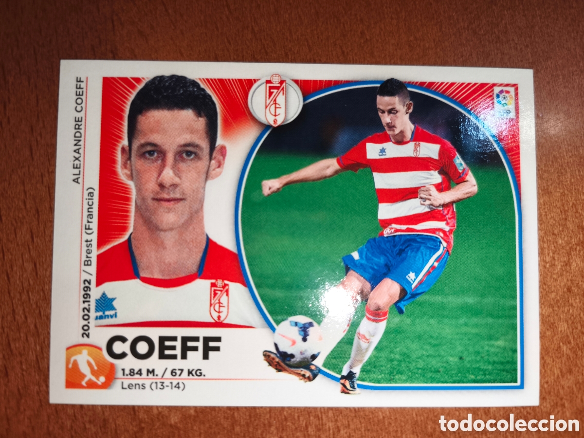Cartes &agrave; collectionner de Football: Coeff n&deg;10 liga este 14/15 Granada