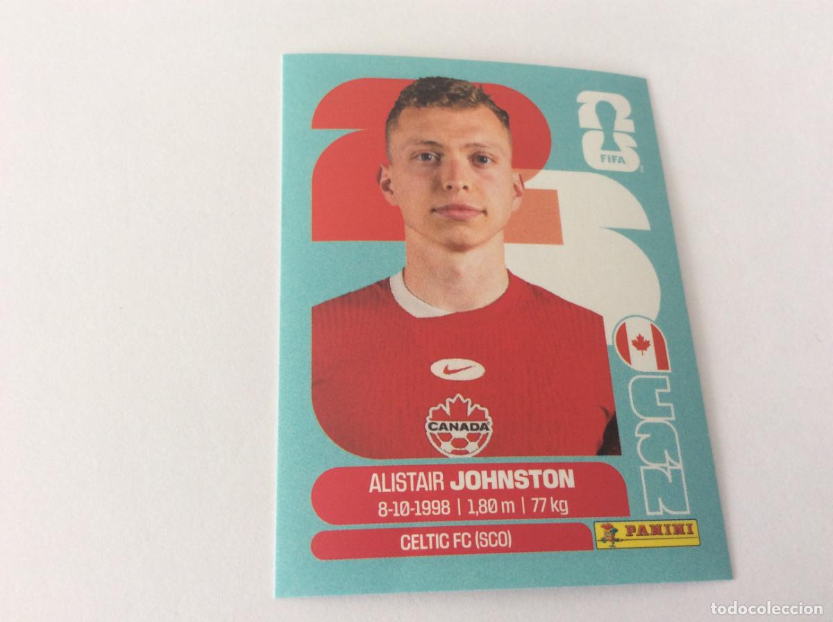 Cromos de Futebol: CAN4 CAN 4 Alistair Johnston Canad&aacute; Sticker Cromo FIFA World Cup 2026 26 Panini Mundial