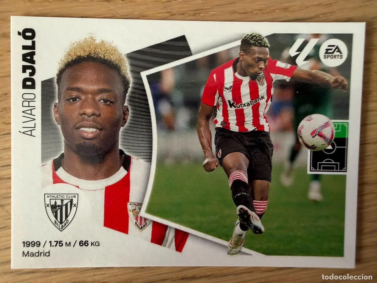 Cromos de f&uacute;tbol: FICHAJE 3 DJALO ATHLETIC BILBAO 24 25 2024 2025 LIGA EA SPORTS COLECCIONES ESTE SIN PEGAR STICKER