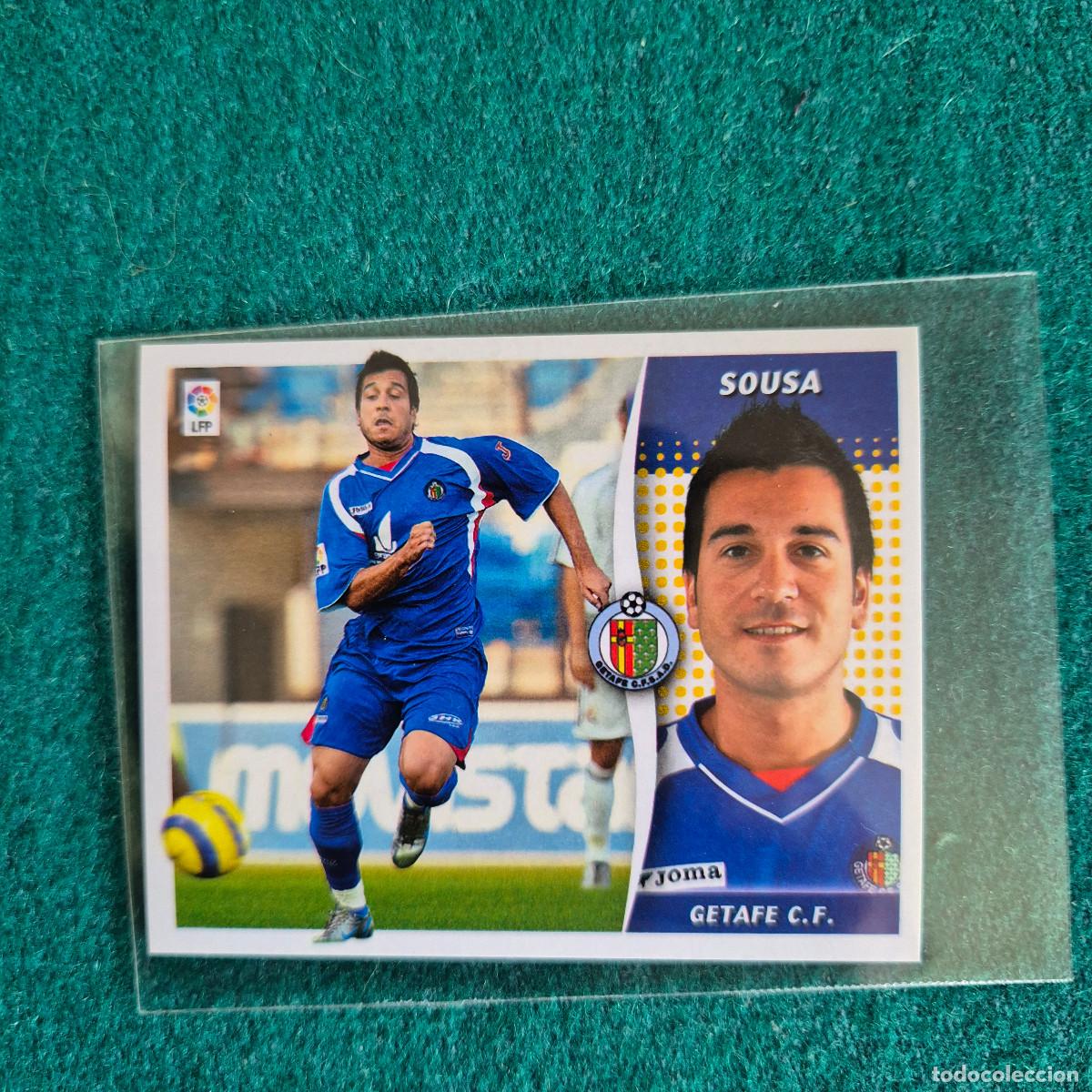 Cromos de f&uacute;tbol: SOUSA. GETAFE. ED. ESTE. LIGA 2006/07. 06/07. 2006/2007