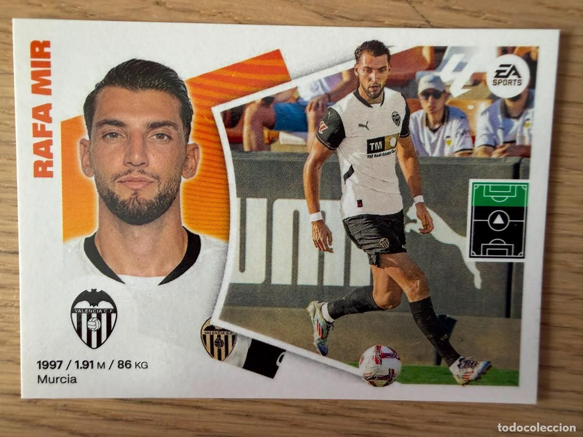 Cromos de Futebol: FICHAJE 4 RAFA MIR VALENCIA 24 25 2024 2025 LIGA EA SPORTS COLECCIONES ESTE SIN PEGAR STICKER