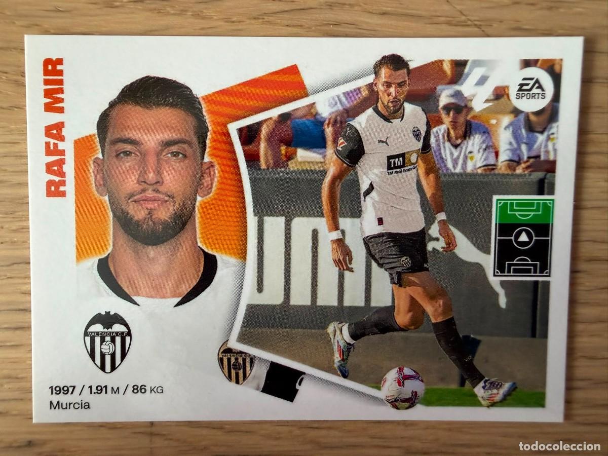 Cromos de Futebol: FICHAJE 4 RAFA MIR VALENCIA 24 25 2024 2025 LIGA EA SPORTS COLECCIONES ESTE SIN PEGAR STICKER
