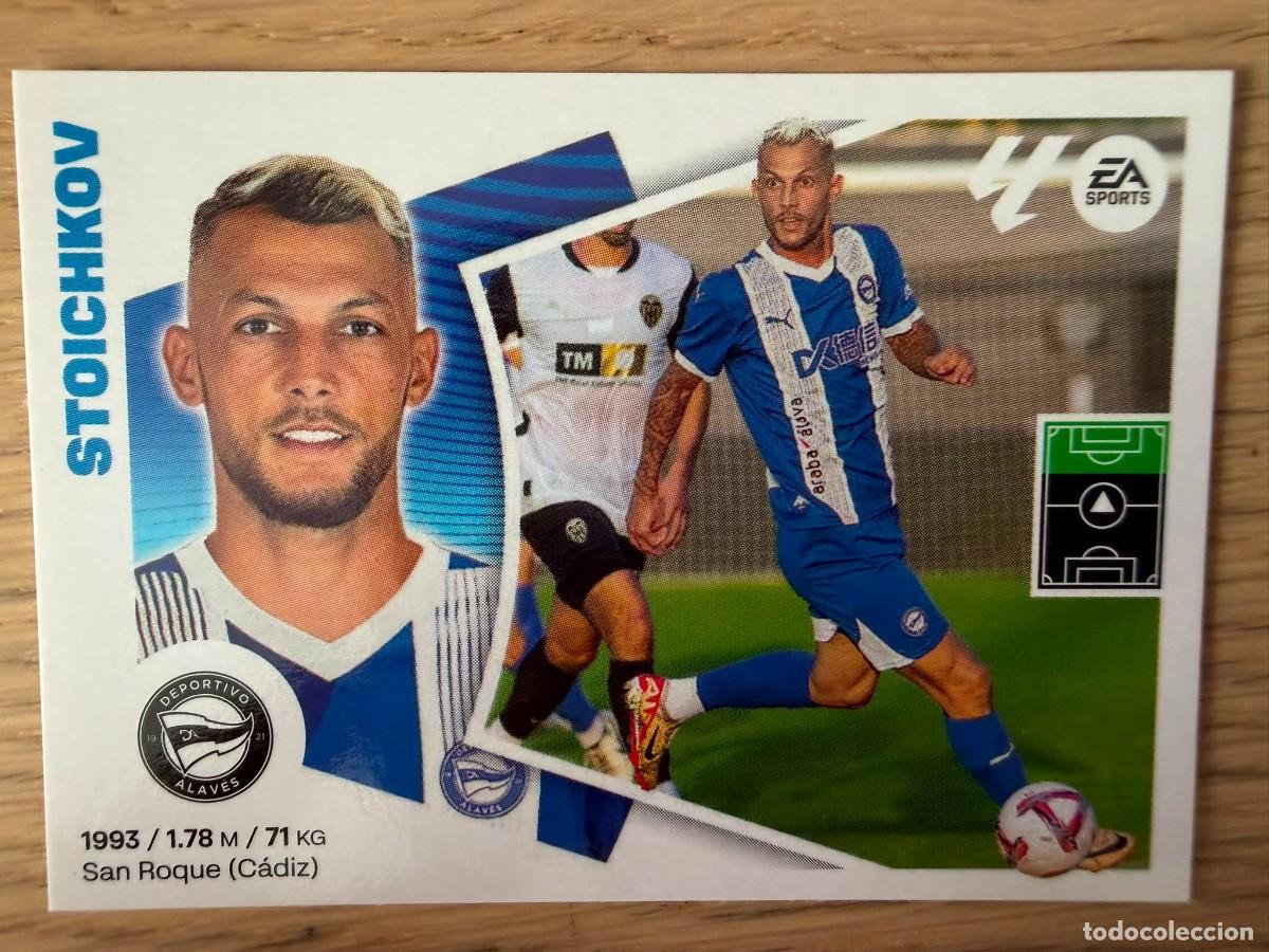 Cromos de f&uacute;tbol: FICHAJE 5 STOICHKOV ALAVES 24 25 2024 2025 LIGA EA SPORTS COLECCIONES ESTE SIN PEGAR STICKER