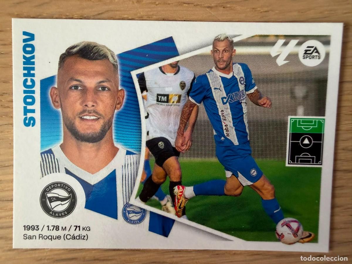 Cromos de f&uacute;tbol: FICHAJE 5 STOICHKOV ALAVES 24 25 2024 2025 LIGA EA SPORTS COLECCIONES ESTE SIN PEGAR STICKER