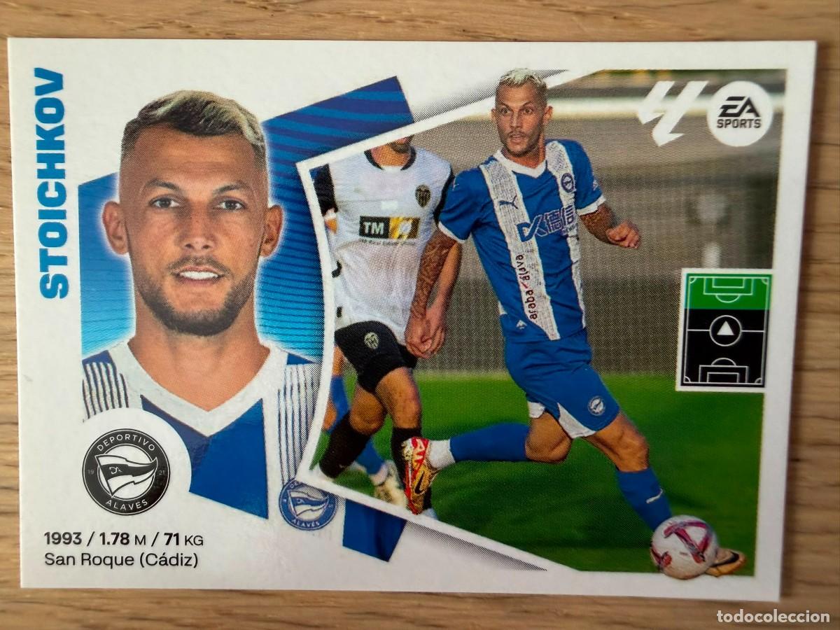 Cromos de f&uacute;tbol: FICHAJE 5 STOICHKOV ALAVES 24 25 2024 2025 LIGA EA SPORTS COLECCIONES ESTE SIN PEGAR STICKER