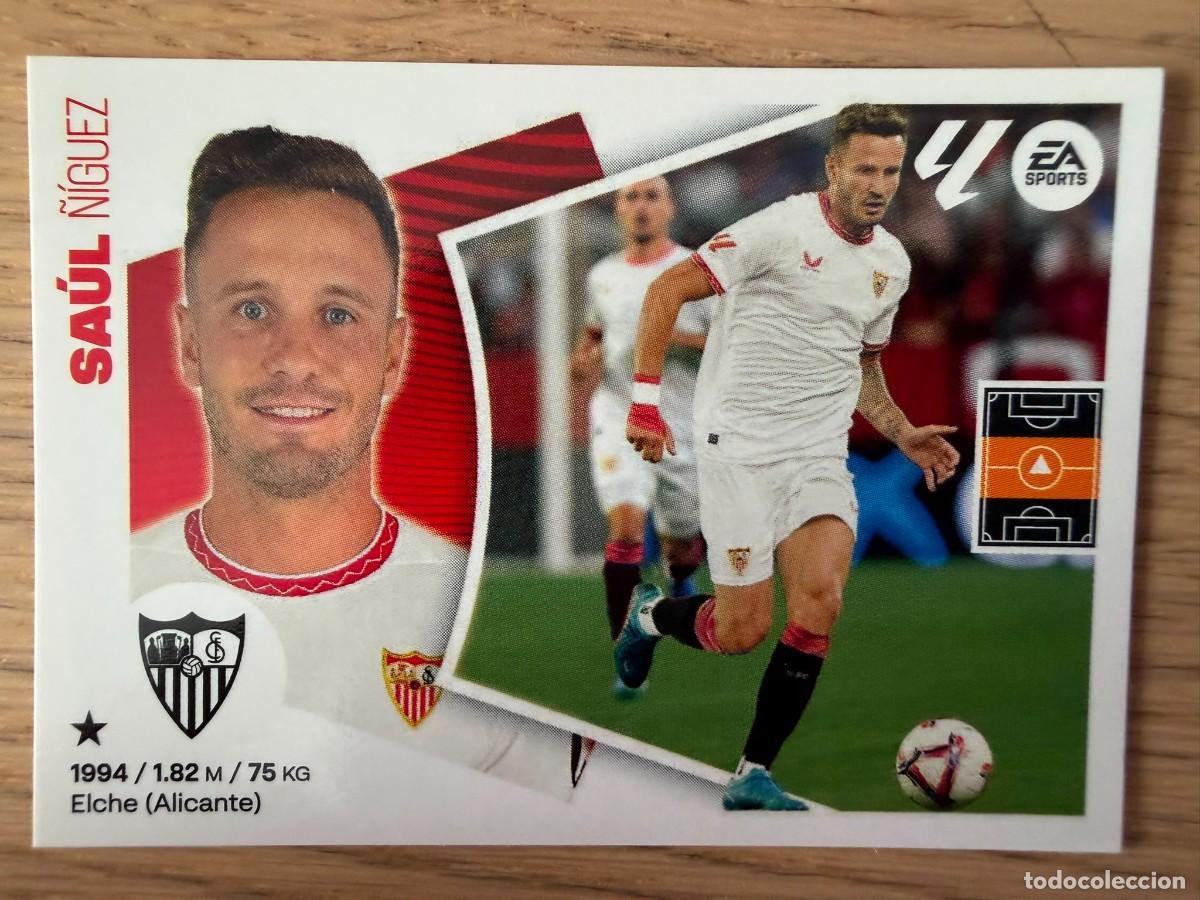 Figurine di Calcio: FICHAJE 8 SAUL SEVILLA 24 25 2024 2025 LIGA EA SPORTS COLECCIONES ESTE SIN PEGAR STICKER