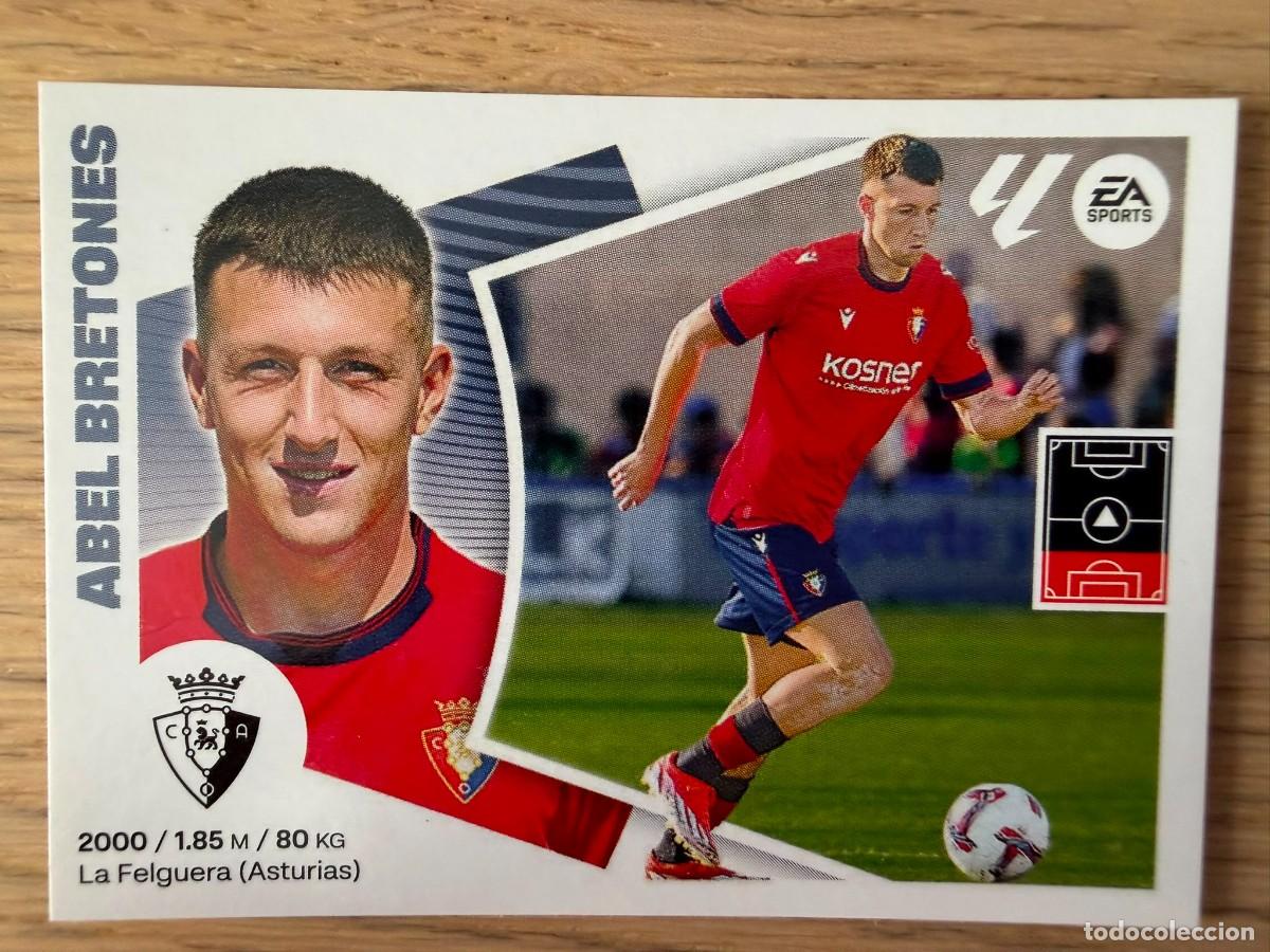 Figurine di Calcio: FICHAJE 10 ABEL BRETONES OSASUNA 24 25 2024 2025 LIGA EA SPORTS COLECCIONES ESTE SIN PEGAR STICKER