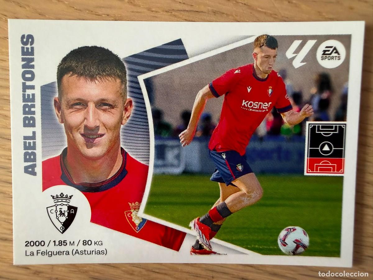 Figurine di Calcio: FICHAJE 10 ABEL BRETONES OSASUNA 24 25 2024 2025 LIGA EA SPORTS COLECCIONES ESTE SIN PEGAR STICKER