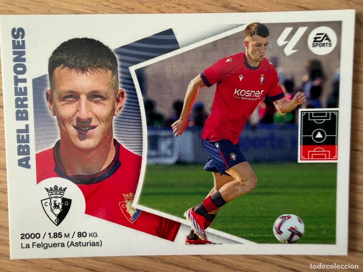 Figurine di Calcio: FICHAJE 10 ABEL BRETONES OSASUNA 24 25 2024 2025 LIGA EA SPORTS COLECCIONES ESTE SIN PEGAR STICKER