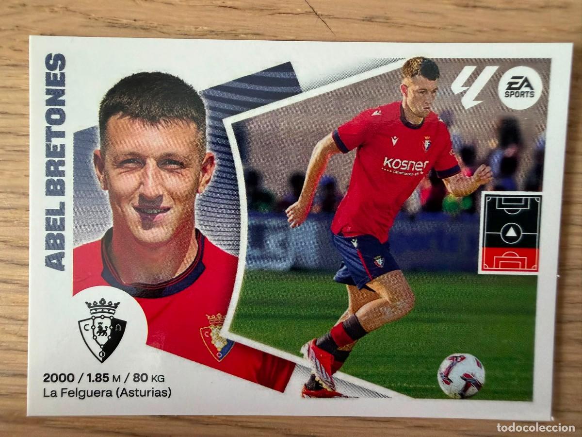 Figurine di Calcio: FICHAJE 10 ABEL BRETONES OSASUNA 24 25 2024 2025 LIGA EA SPORTS COLECCIONES ESTE SIN PEGAR STICKER