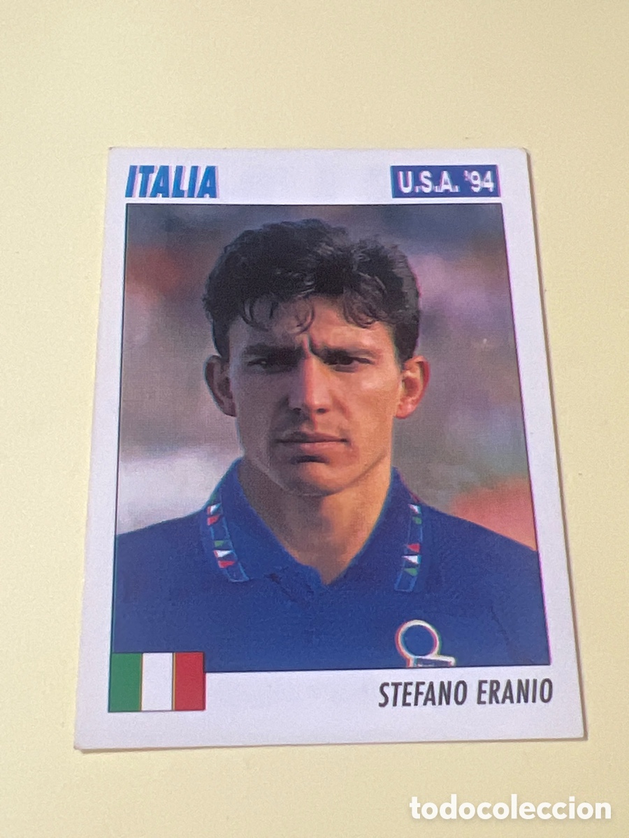 Cromos de f&uacute;tbol: C3745. 1994 94 CROMO NUNCA PEGADO ITALIA STEFANO ERANIO MUNDIAL USA 94 N 254