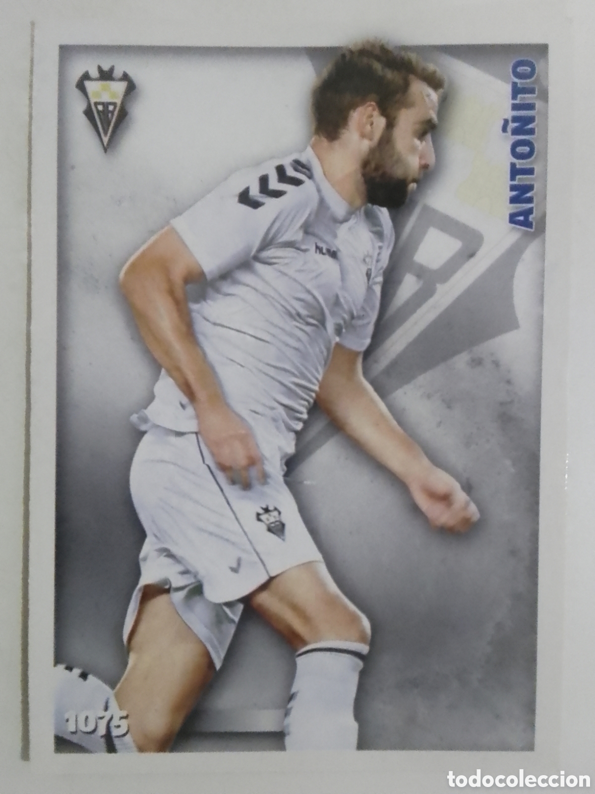 Cromos de f&uacute;tbol: Mundicromo 2015 n&deg; 1075 Anto&ntilde;ito &bull; Albacete.