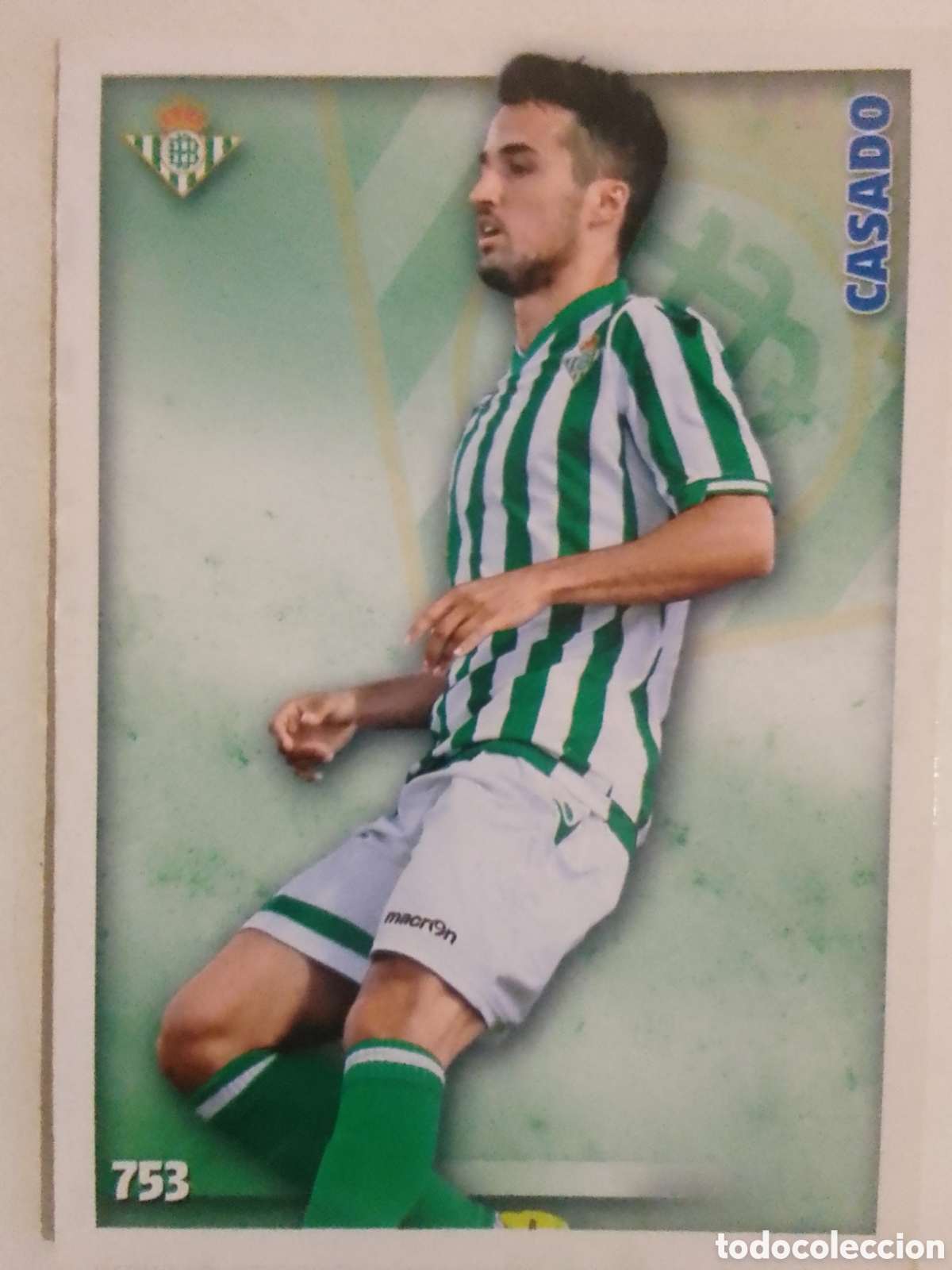 Cromos de Futebol: Mundicromo 2015 n&deg; 753 Casado &bull; Betis.