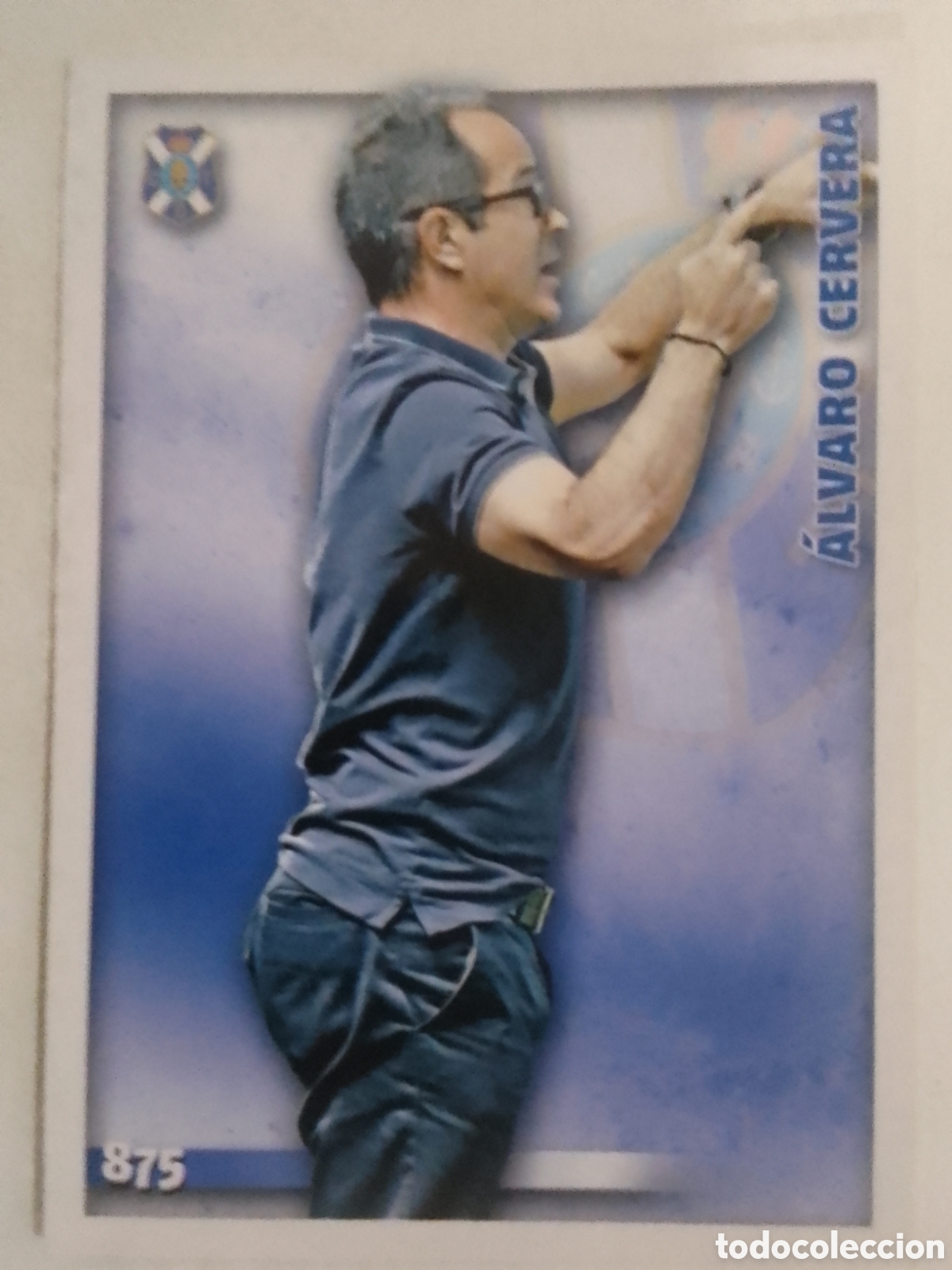 Cromos de f&uacute;tbol: Mundicromo 2015 n&deg; 875 &Aacute;lvaro Cervera &bull; Tenerife.